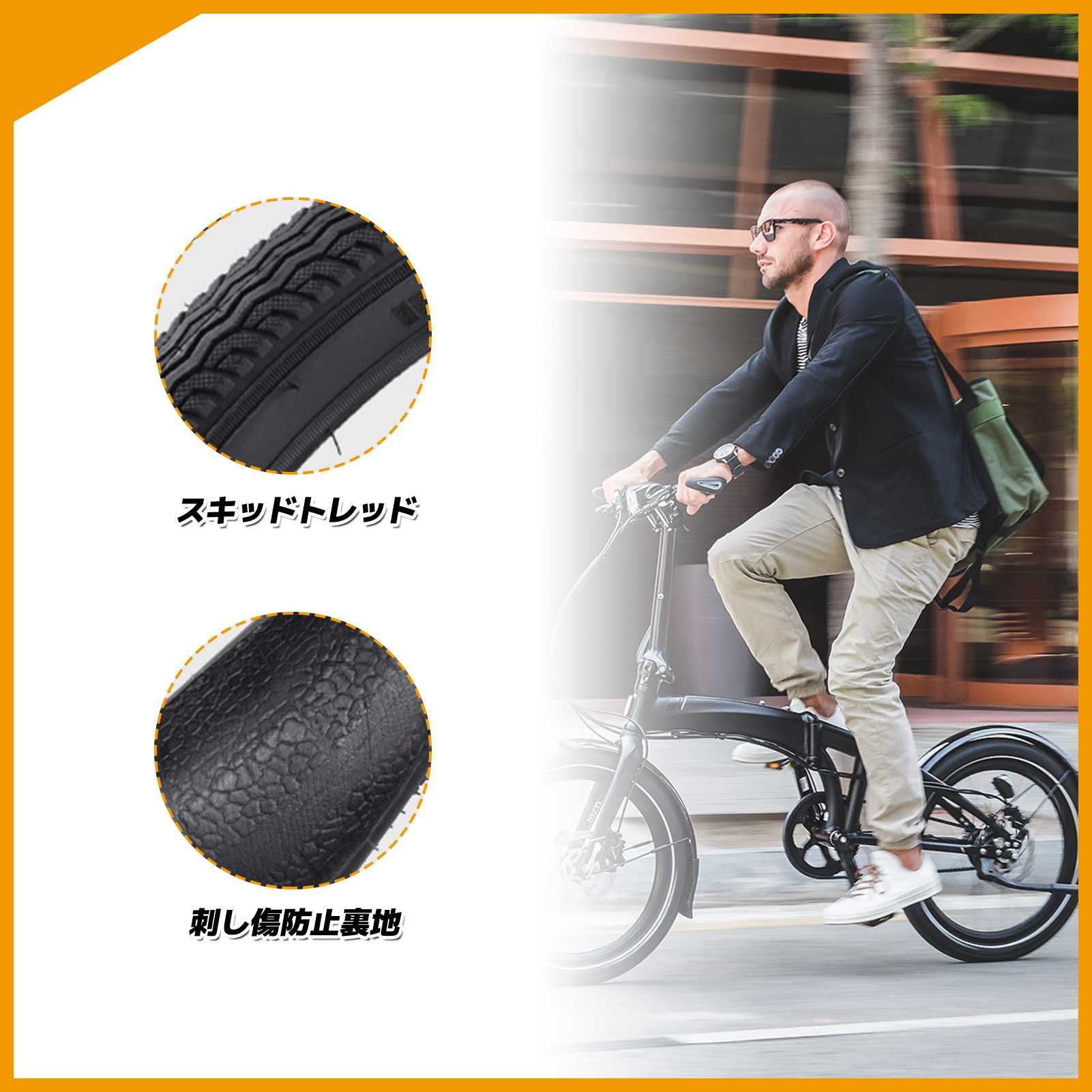 HANDYBIKE 折りたたみ自転車 ブラック　タイヤ故障 sddefault.jpg