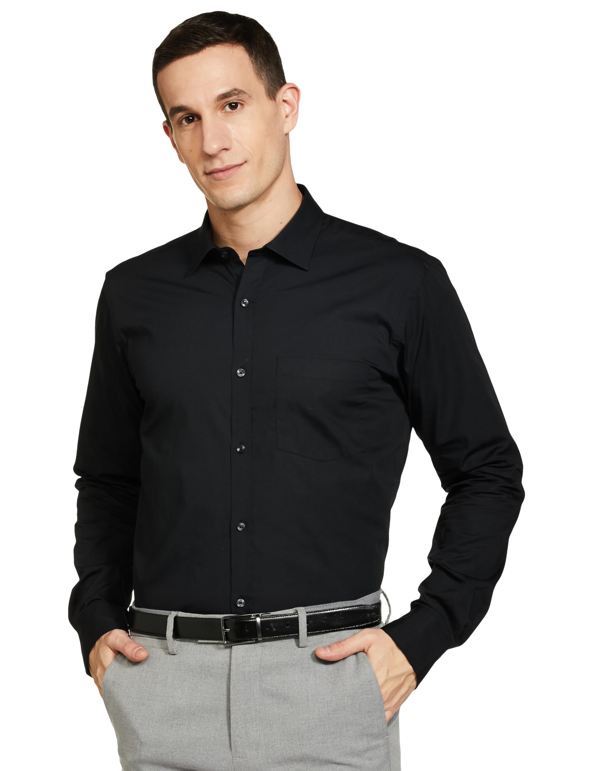 Park Avenue Men's Cotton Slim Fit Shirt