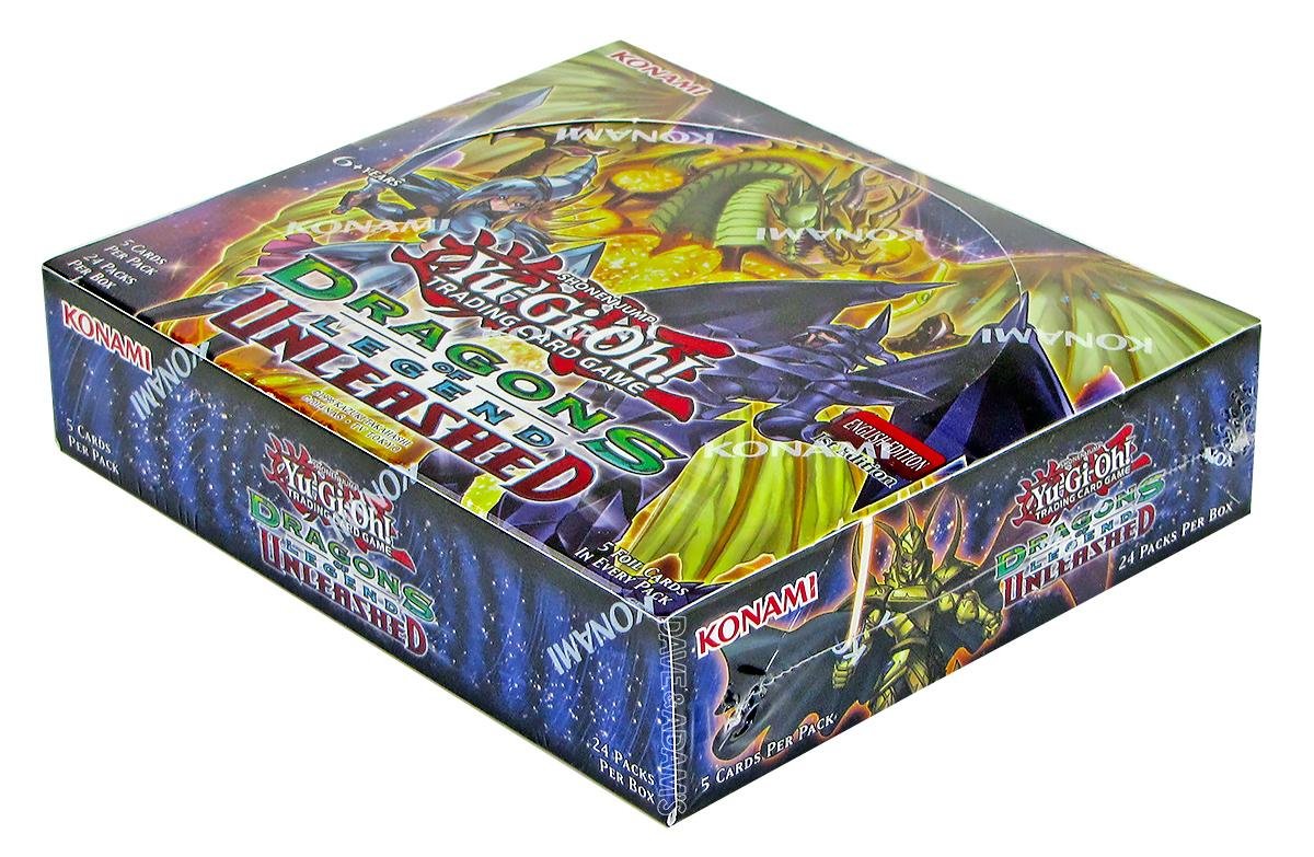 yugioh dragons of legend unleashed booster box Amazon.com: YU-GI-OH! Dragons of Legend The Complete Series Box:  Collectible Card Game Booster Box main image 1