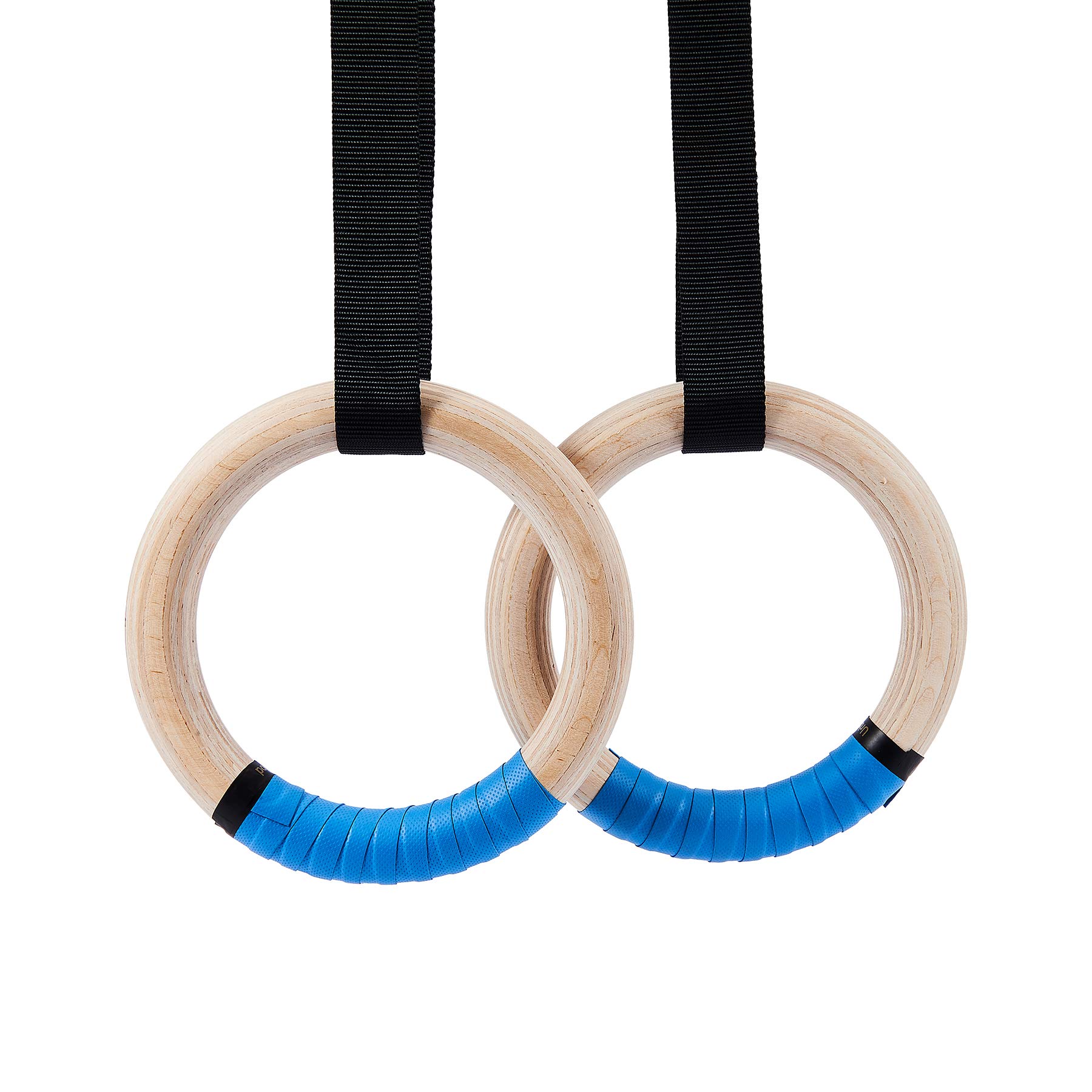 ZELUS Wood Gymnastics Rings, Exercise Olympic Rings with Adjustable Straps (B08LKXW3BR) Amazon Price History, Amazon Price Tracker