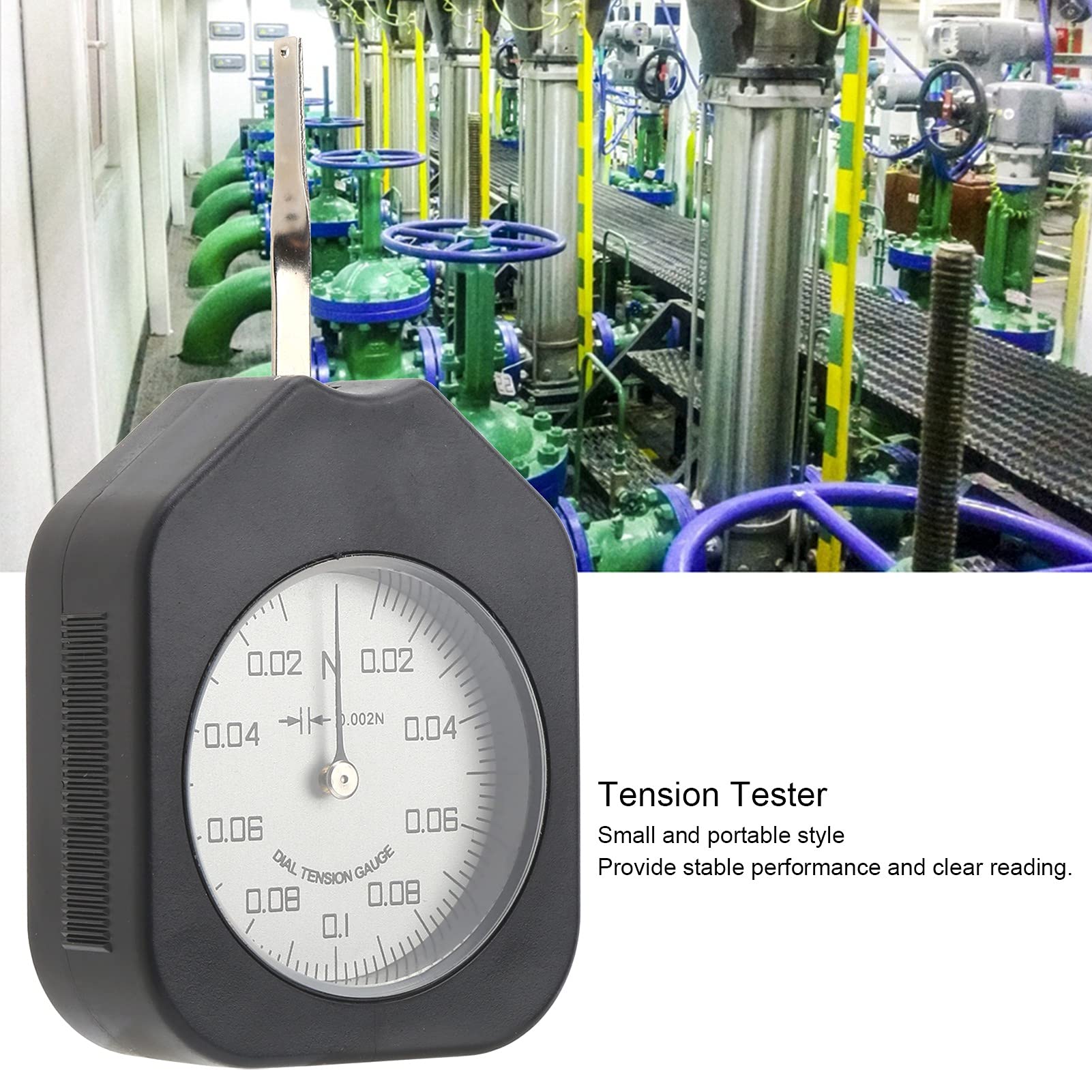 Schimer SEN-0.1-1 Dial Tension Gauge Meter Tension Tester Tensiometer Single Pointer 0.1N, Schimerugkt3go5z4