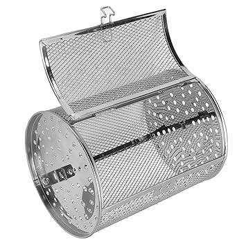 Oven Cage, Roast Basket Heat Resistant Anti Rust Stainless Steel for Barbecue for Outdoor