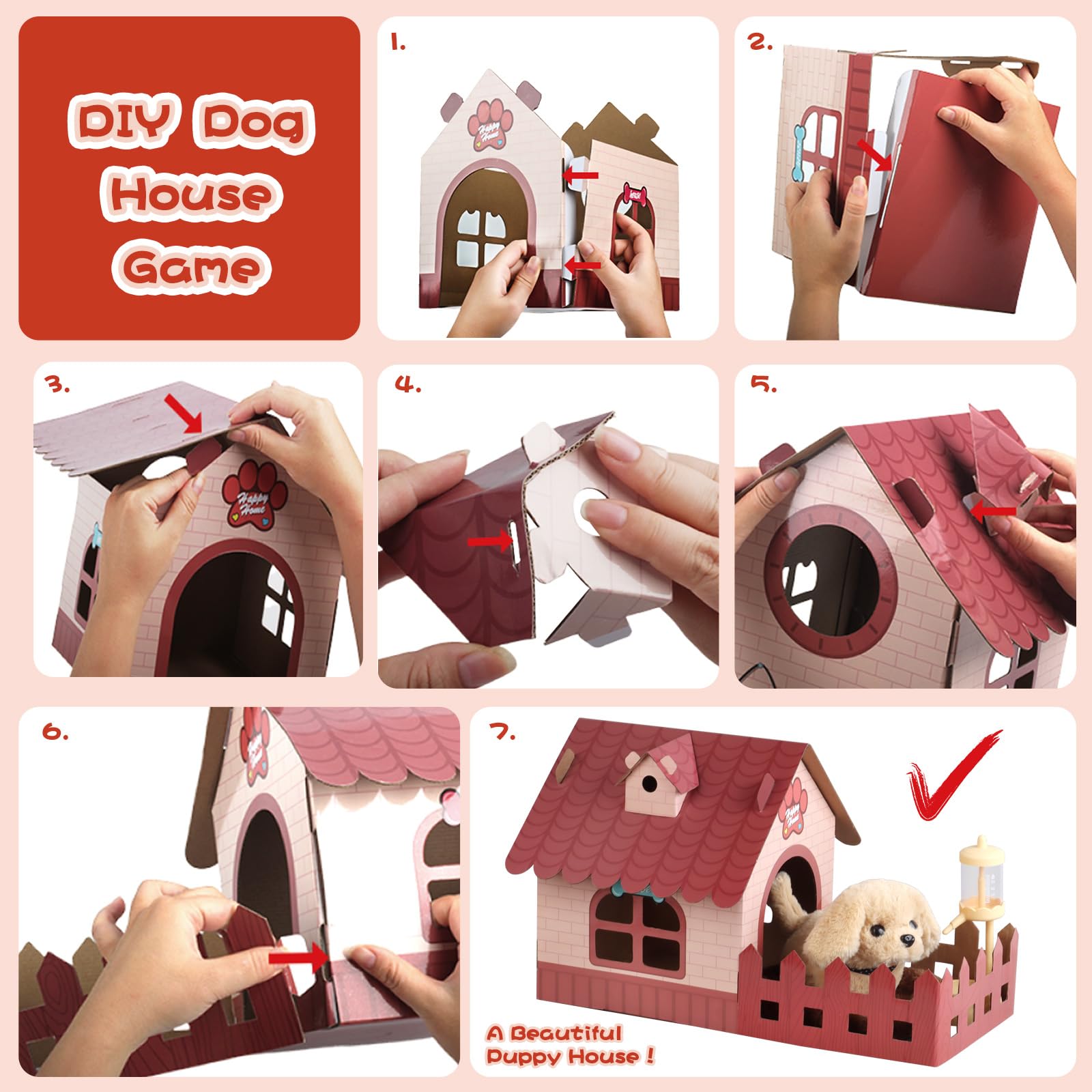 Dog Toys For Kids Girls With Puppy Stroller Diy Dog Desertcart