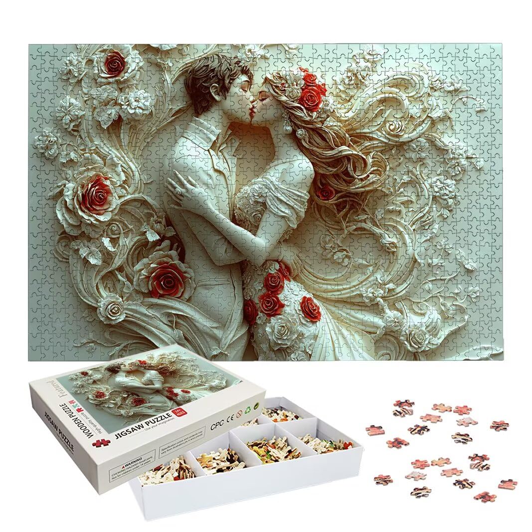 Puzzle 3000 Pièces Adultes, Puzzle 3000 Pieces Saint Valentin, Cadeau -2994