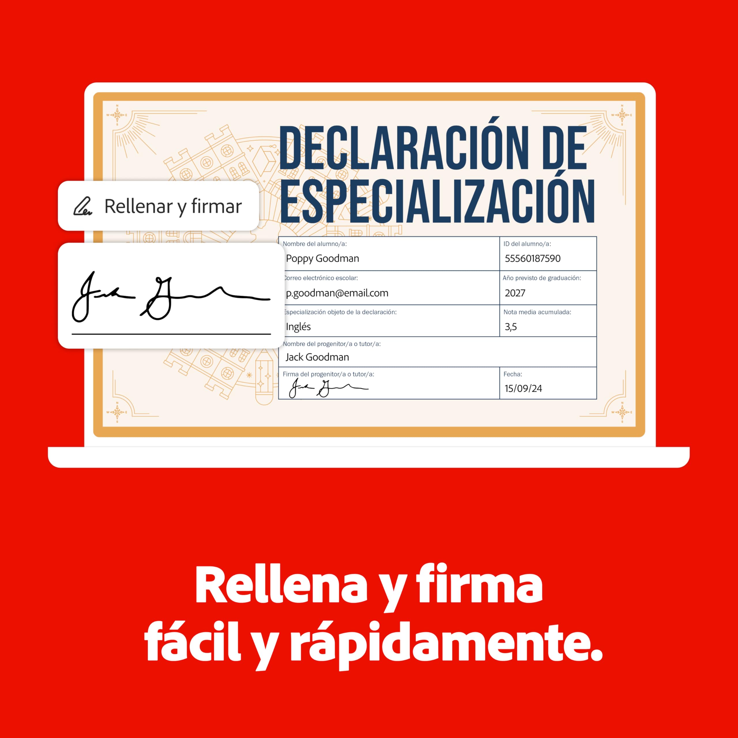 Adobe Acrobat Pro 2024 Licencia 3 años Estudiante y Profesor Editar PDF PC Mac Descarga Digital