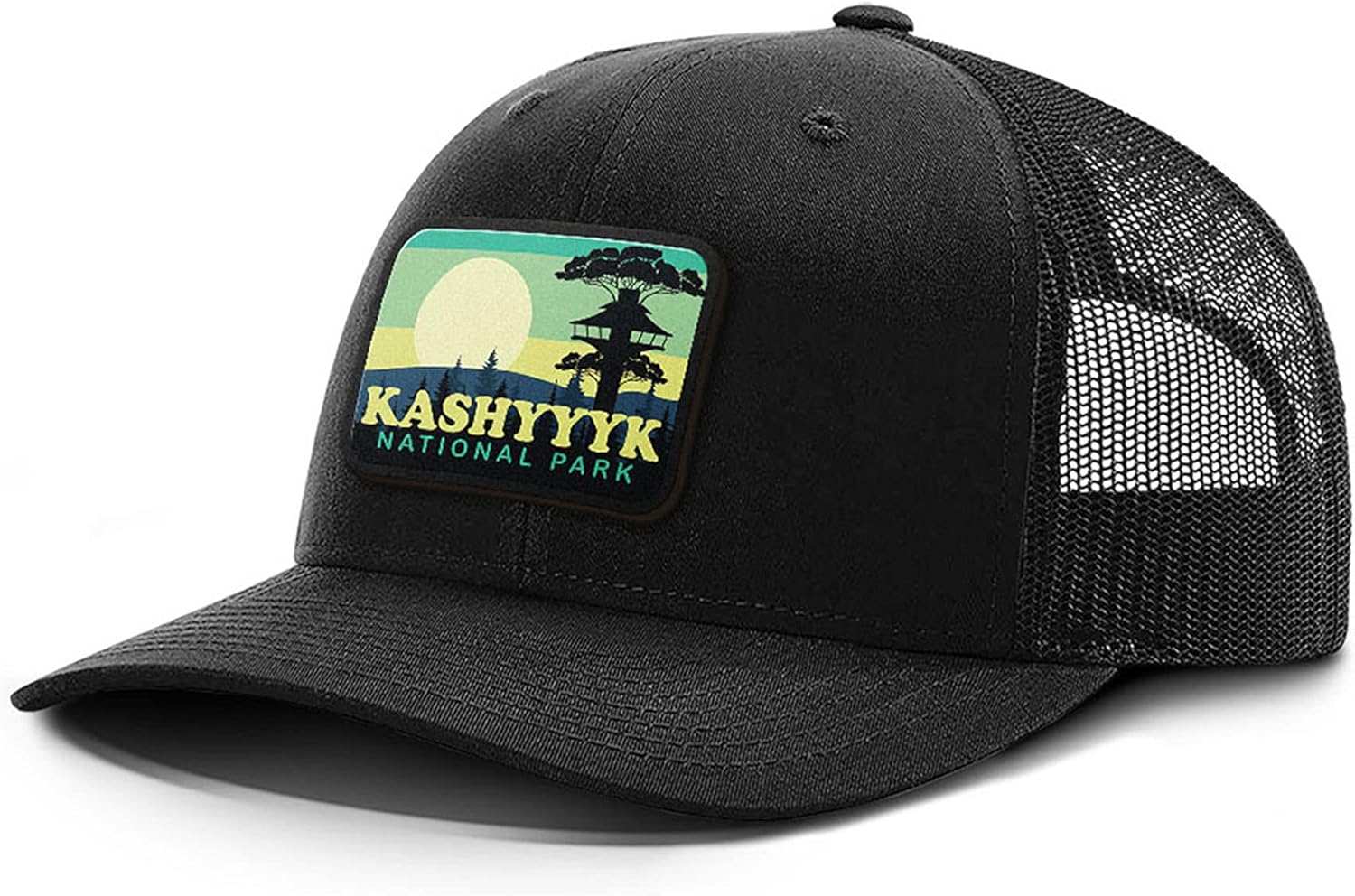 Kashyyyk National Park Back Mesh Hat - Kashyyk Patch Baseball Cap for Mens & Womens Mesh Adjustable Snapback