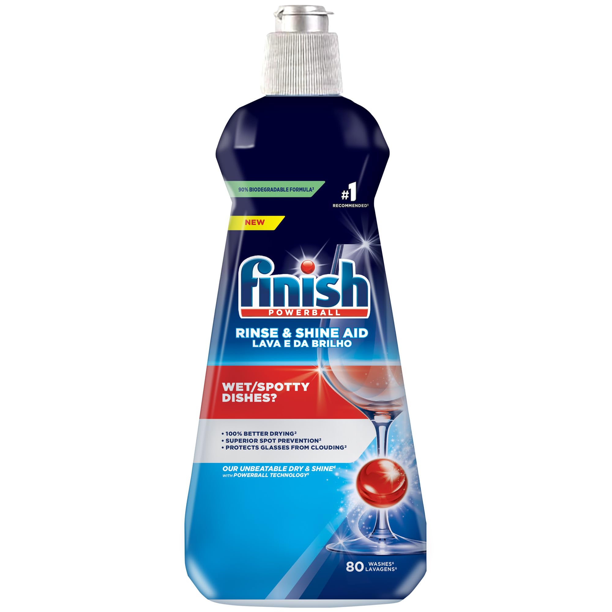Finish Dishwasher Rinse Aid, 400 ml Health & Personal Care