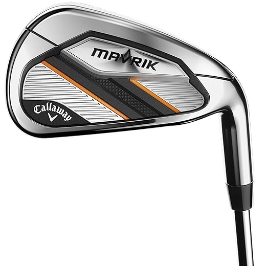 Callaway Golf 2020 Mavrik Individual Iron (Left Hand, Steel, Stiff, 7 iron)