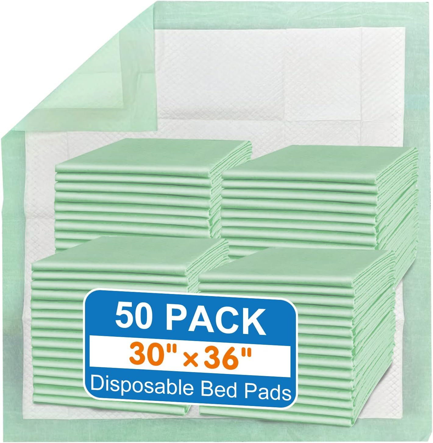 100Pack Disposable Leakproof Bed Pads/Chucks/Bed Liners