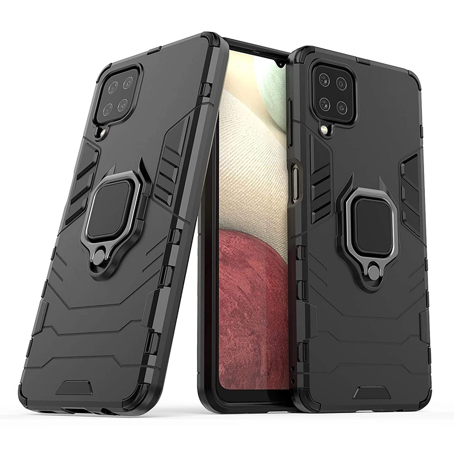 Spazy Case® Samsung Galaxy M33 5G Back Cover | Dual Layer Armor Defender Full Body Protective + PC Hybrid Kickstand Back Case for Samsung Galaxy M33 5G (B09W9VBTQR) Amazon Price History, Amazon Price Tracker