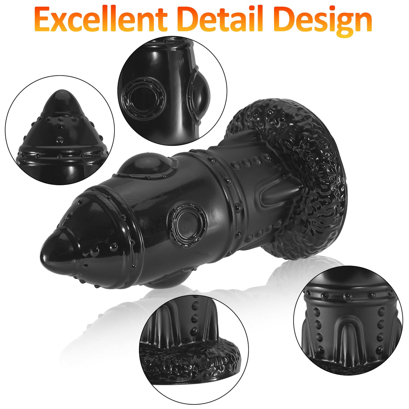 skinny anal plug Buy Big Anal Butt Plug Toys Large Silicone Anal Beads Plug Online in India main image 1