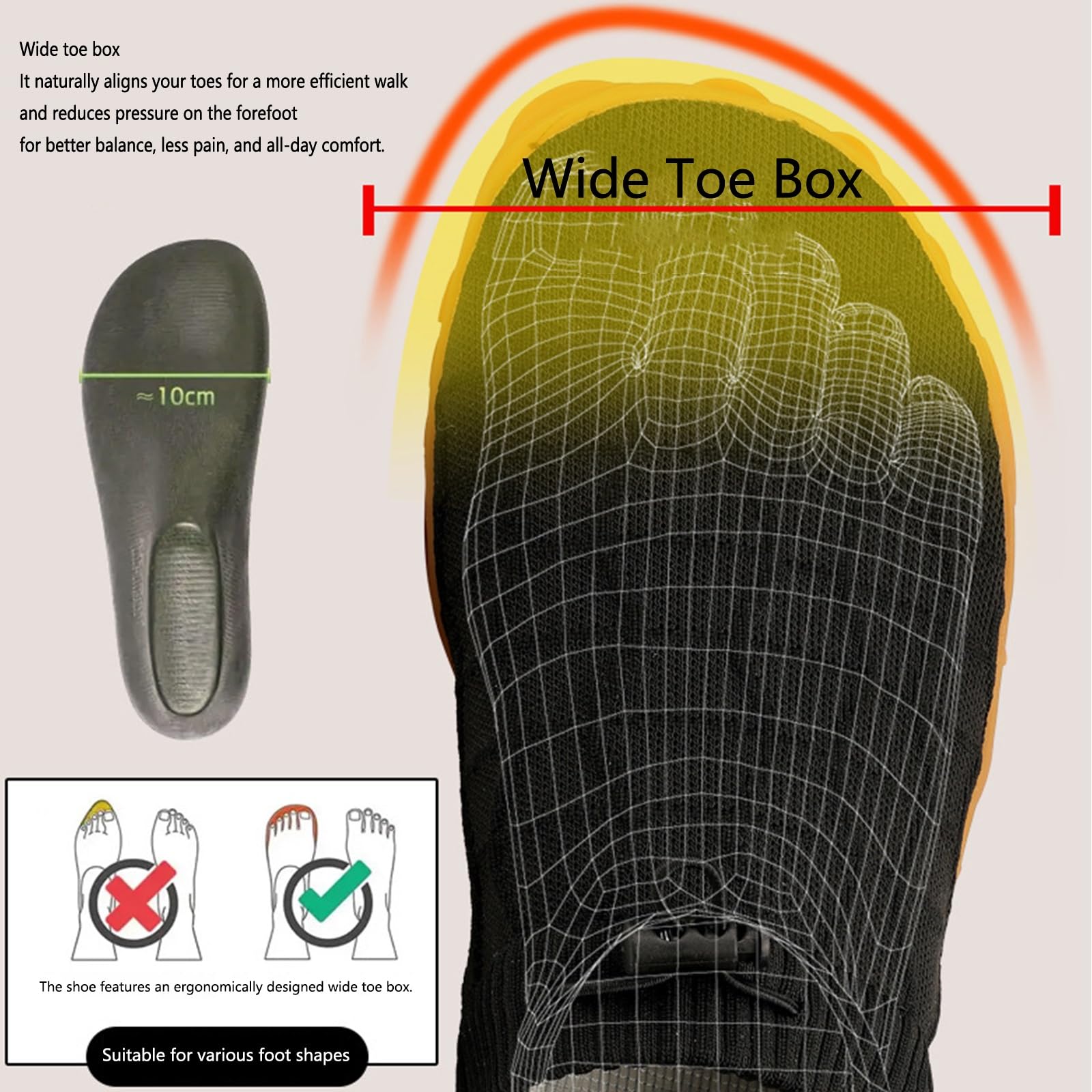 Buty Barefoot dla kobiet i mężczyzn, minimalistyczne, szerokie buty do biegania, do chodzenia, ergonomiczna podeszwa z zerowym spadkiem, buty Barefoot do użytku na zewnątrz