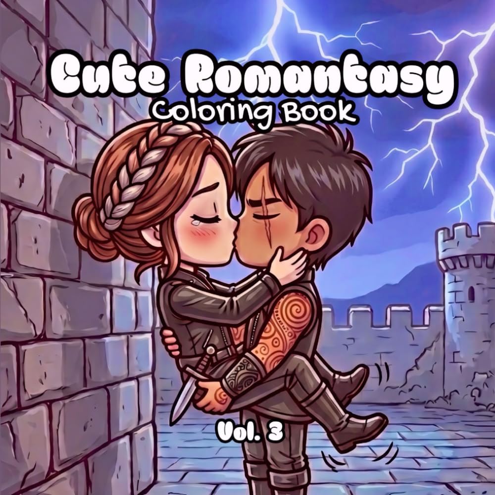 Cute Romantasy: Coloring Book - Volume 3