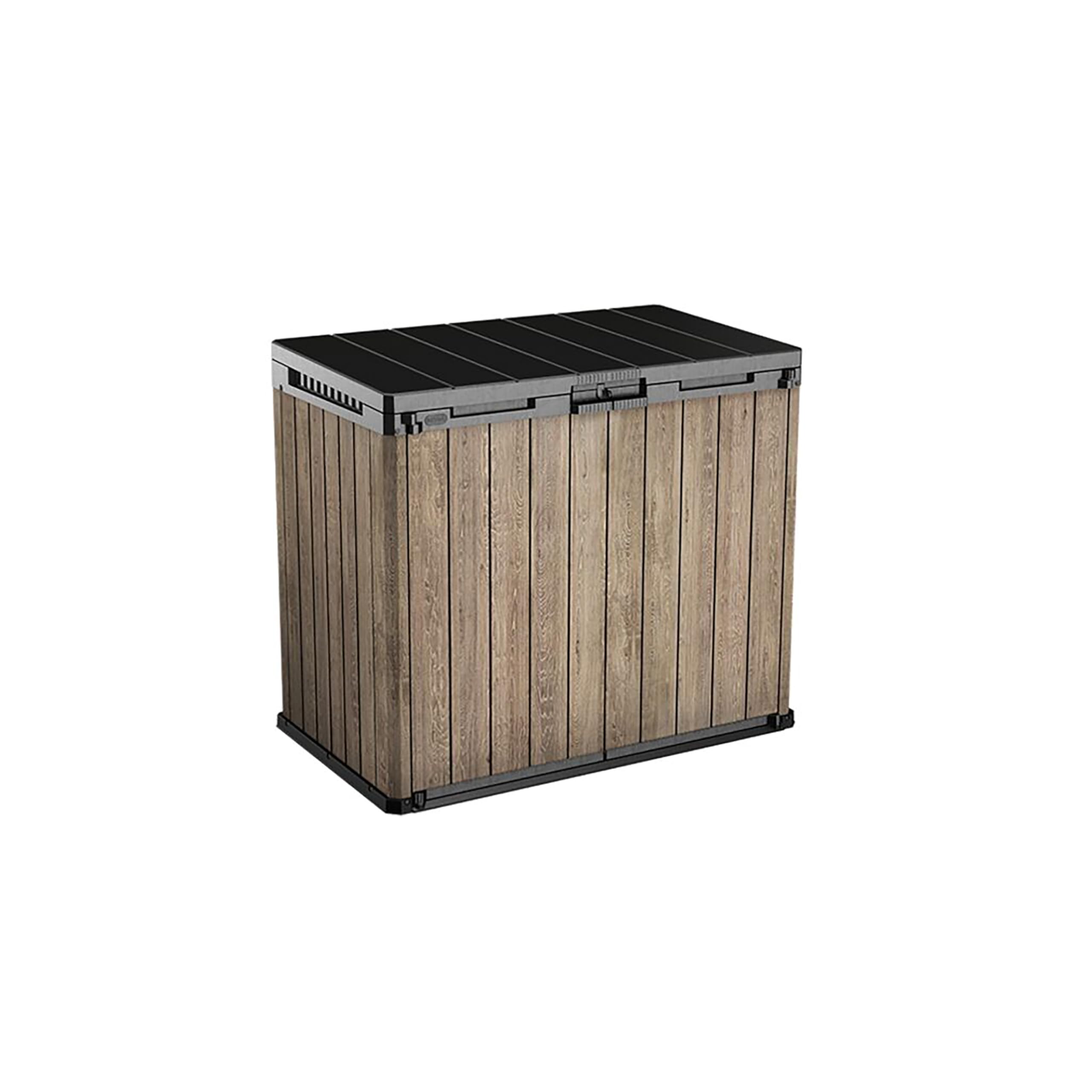 Keter Store It Out Nova Outdoor Garden Furniture Storage Shed Light Grey with Dark Grey Lid | Fade Free | All Weather Resistant | Safe and Secure | Zero Maintenance | 5 year Warranty — view 9