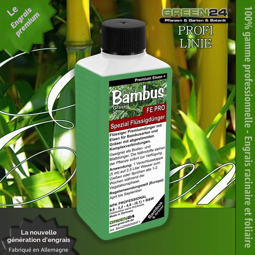 Engrais liquide spécial pour bambou FE PRO Premium NPK - Engrais liquide pour plantes et herbes de bambou
