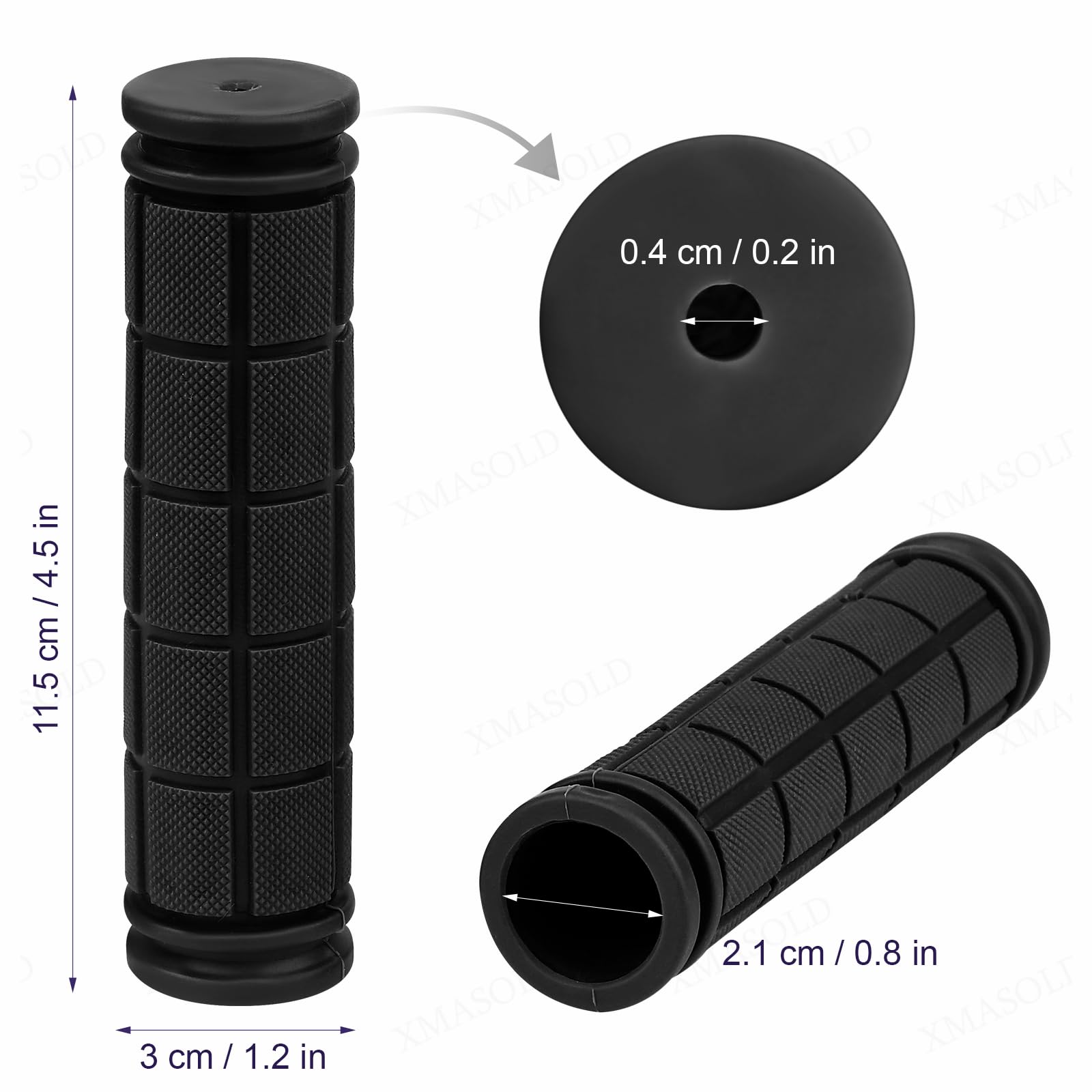 Fahrradgriffe mit Quastenschlangen, rutschfeste Gummi-Fahrradlenkergriffe für Kinder, Mädchen, Jungen, spezialisierte Ersatz-Fahrradgriffe, für Roller, faltbar, Mountainbike, Dreirad, BMX, MTB