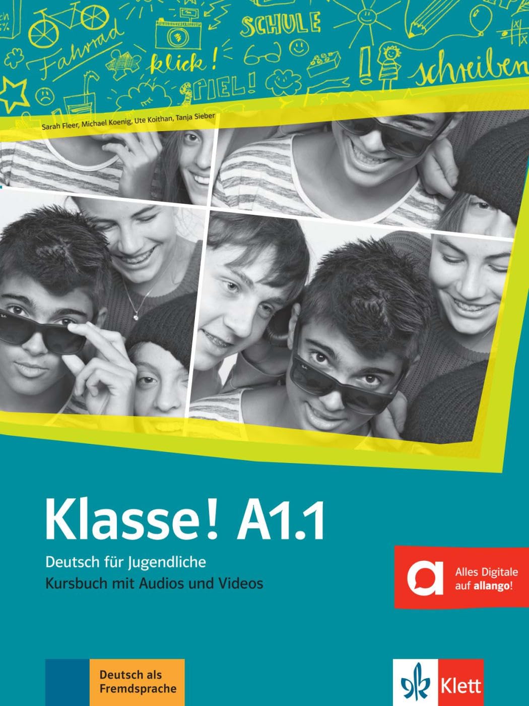Klasse in Teilbanden: Kursbuch A1.1 mit Audios und Videos