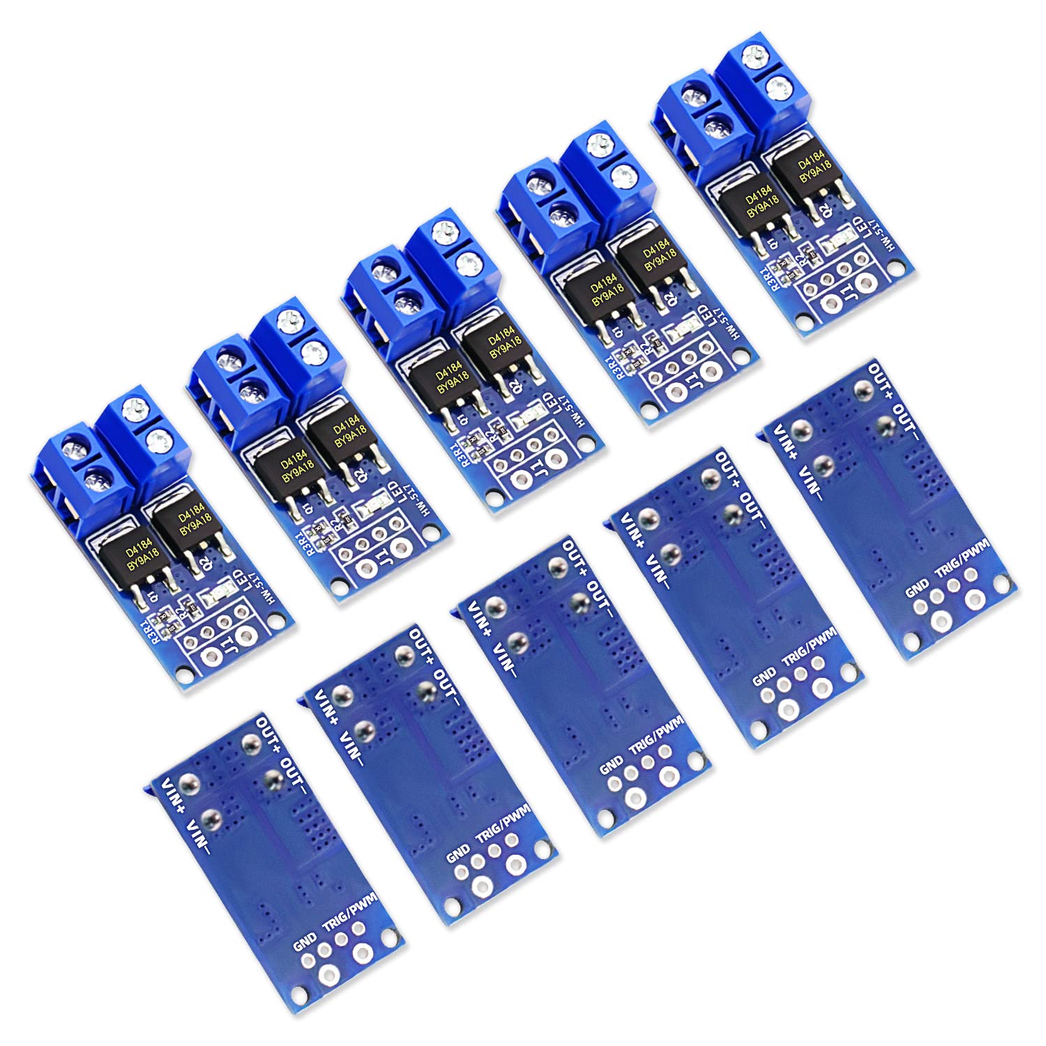 Amazon.co.jp: V TELESKY MOS FETボード 10個 ハイパワー FET トリガー