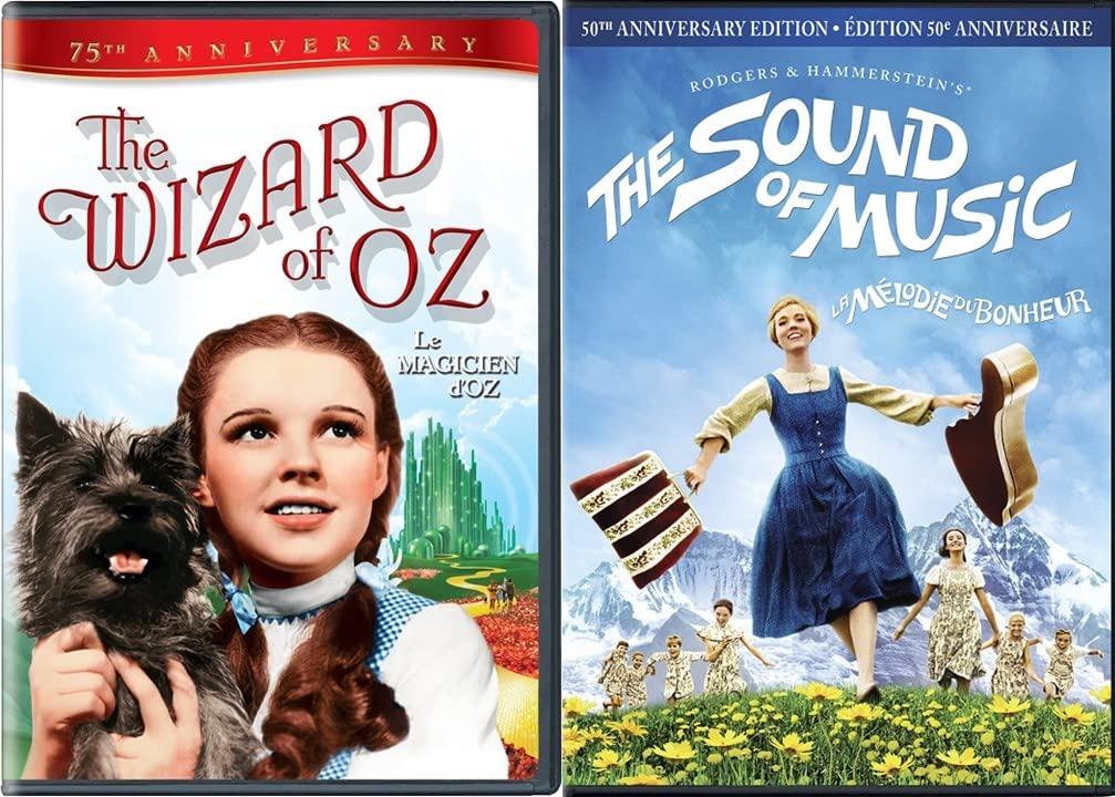 Wizard of Oz: 75th Anniversary Edition / The Sound of Music: 50th Anniversary Edition [DVD 2-Pack]