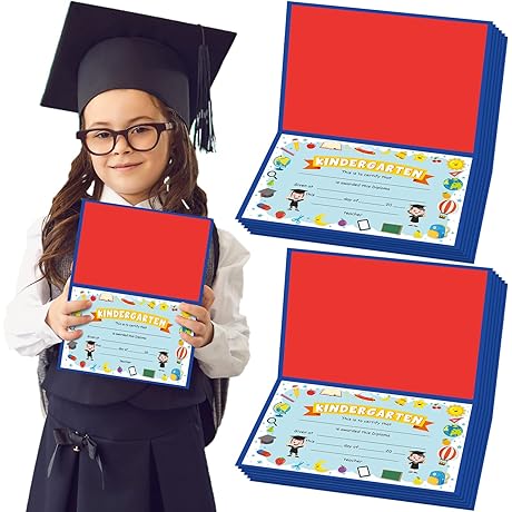 Kindergarten Graduation Bulk Certificates