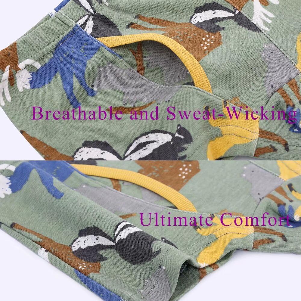benetia Boys' Soft Cotton Underwear 6-8-9 Pack