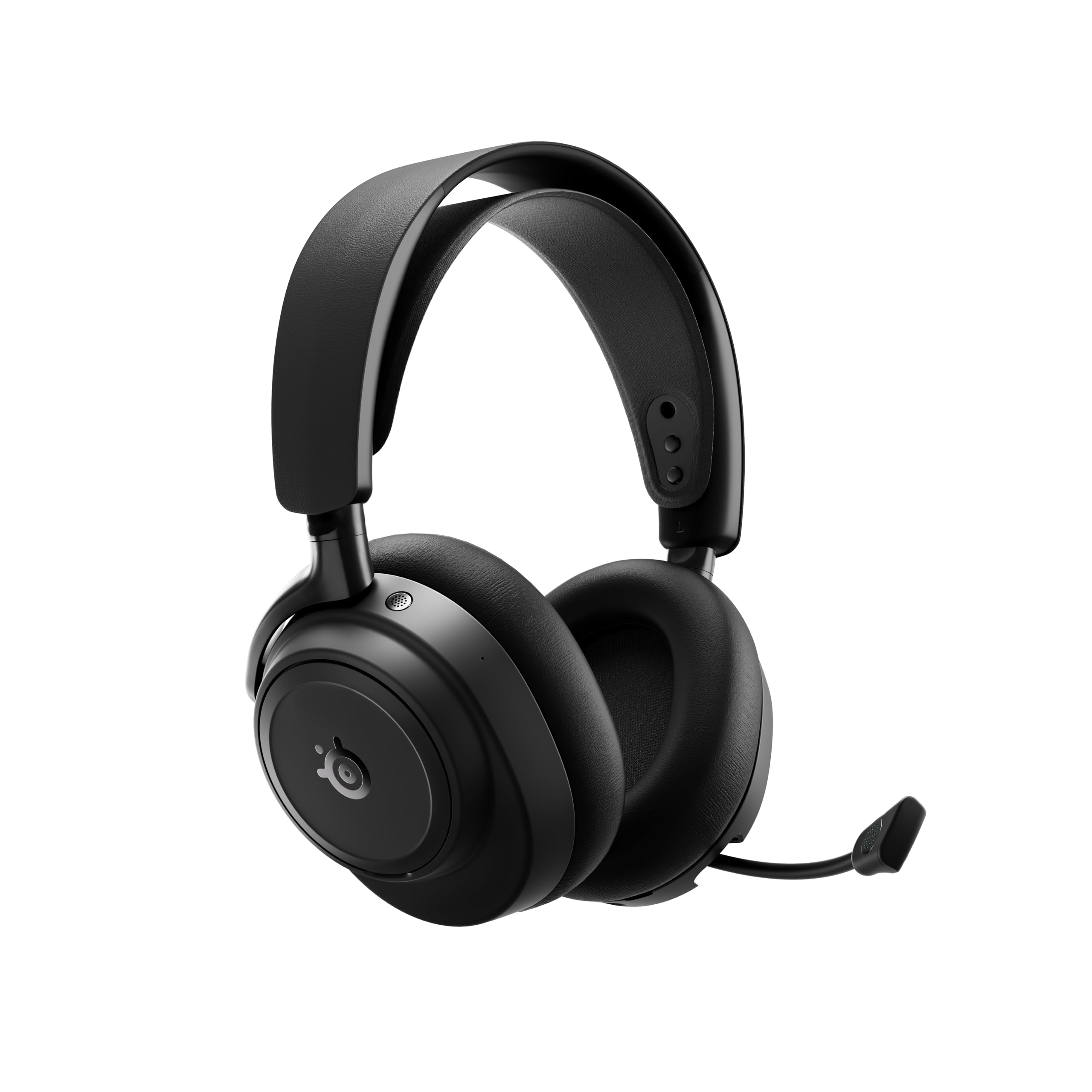 SteelSeries Arctis Nova Elite - Cascos Gaming Inalámbricos - 96kHz/24bits - Fibra de Carbono - CCR - Supresión de Ruido con IA - App - 2,4GHz + BT - Multifuente - OmniPlay PC+PlayStation+Xbox