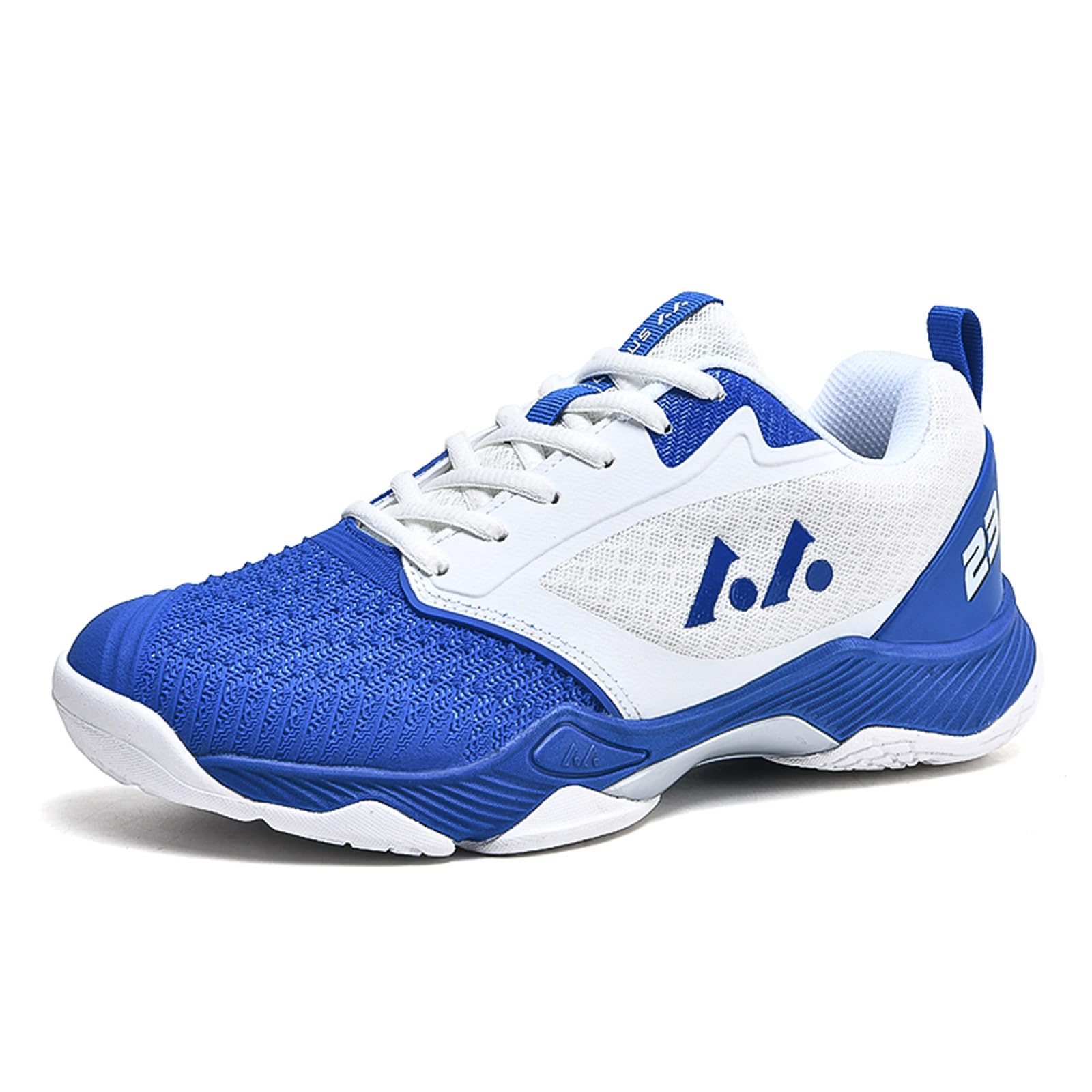 BLBK Zapatos de bádminton, zapatos de squash, zapatos de interior para diferentes revestimientos de suelo, agarre cómodo y firme, zapatillas de voleibol unisex