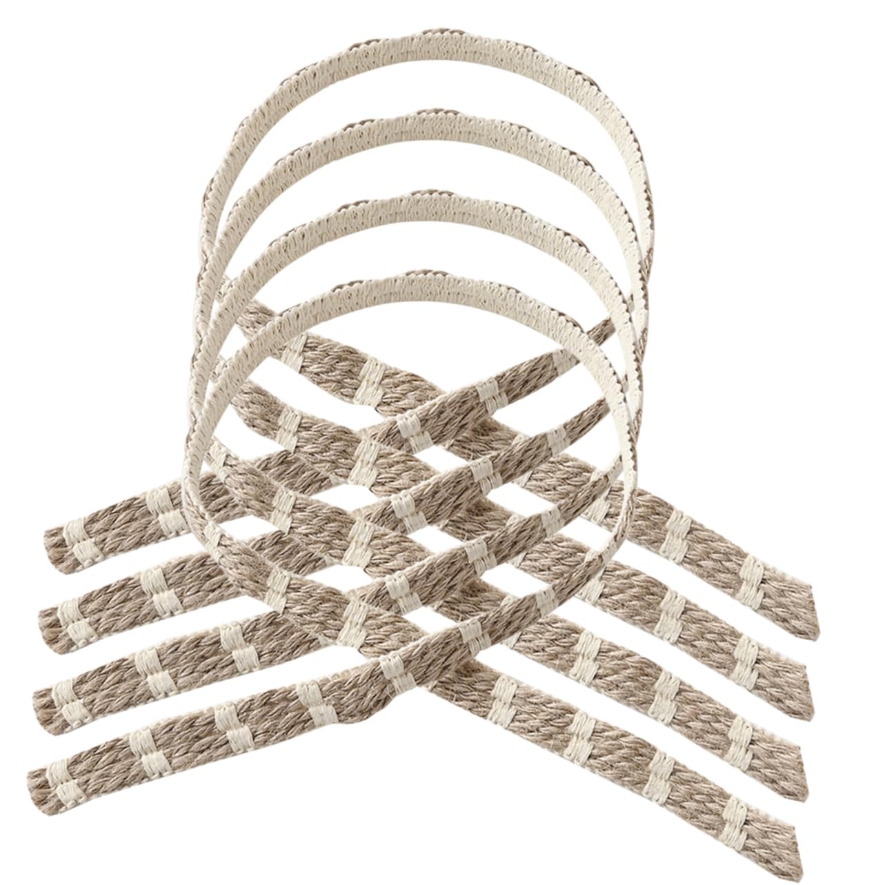 TOPBATHY 4 Set Corda per Tende Nastro Adesivo Pizzo per Tende Fermatende Ganci Decorazione Perlina Esterni Oro Porta Tende Casa Tende Fai da Te Doppia Tazza Ganci per Tende 4 Pezzi * 4