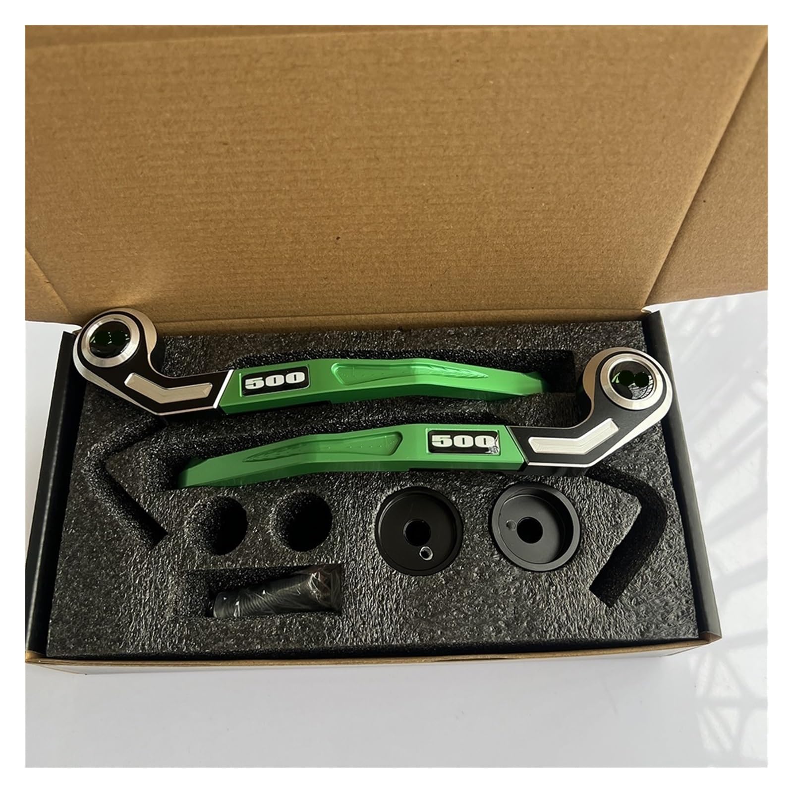 LBCSRMH Motorcycle Brake Clutch Lever Protector for NI&NJA 500 Z 500 2024 Motorcycle Bow Guard Brake Clutch Handguard Rotection Handguard Handlebar Lever Hand