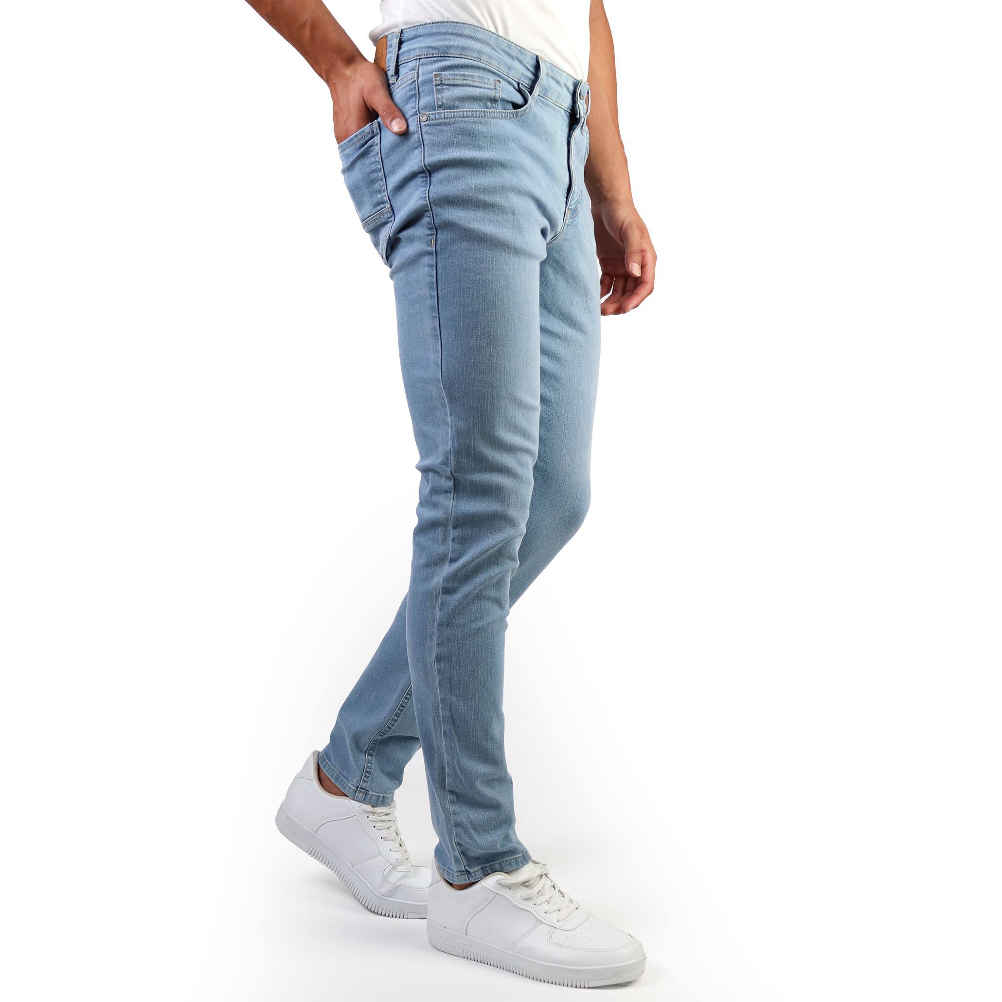 HALAT'S Herren Jeans Slim Fit - Baumwolle Jeanshose Stretch für Herren mit Schlanke Elastizität