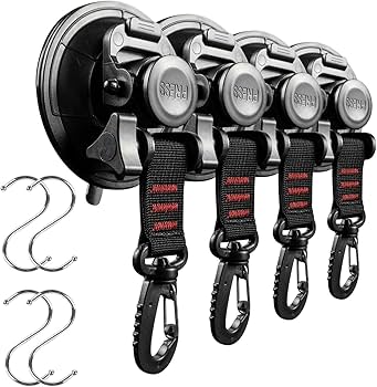 吸盤 フック 強力 耐荷重10kg 簡単設置 4個セット カラビナ付き Amazon.co.jp: [BOOKMIYAKO] 吸盤 フック 強力 耐荷重10kg [ビタッと