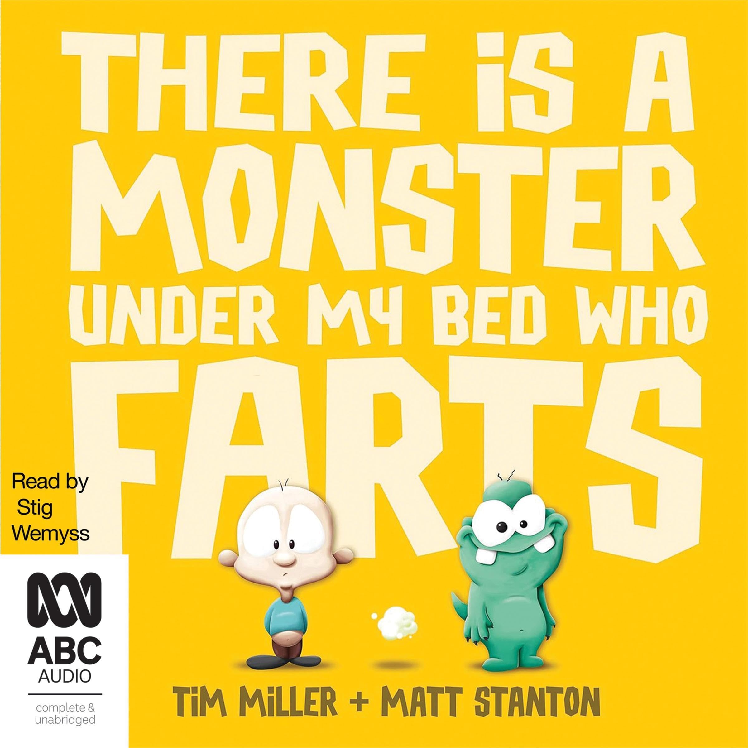 Cover art for There Is a Monster Under My Bed Who Farts