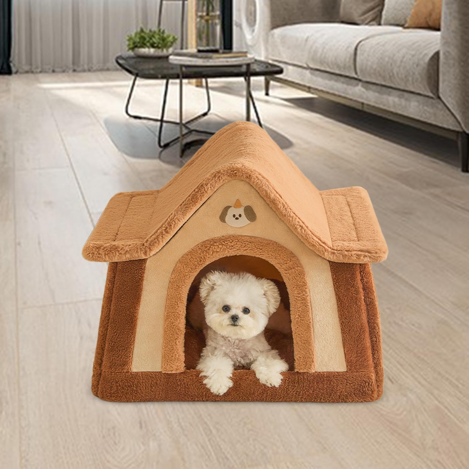 JISADER Cueva Para Mascotas: La Caseta Acogedora Que Todo Perro O Gato Pequeño Merece