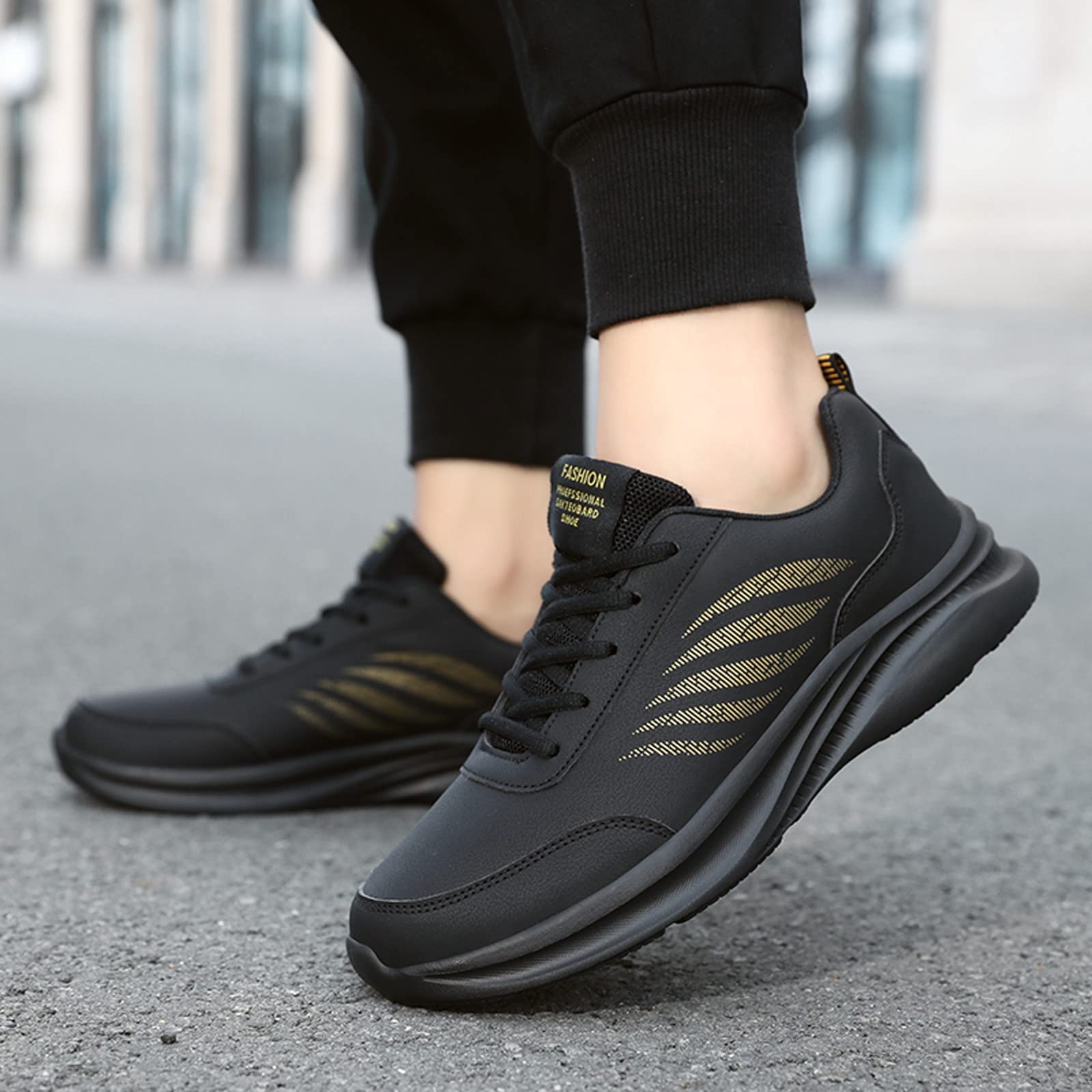 Turnschuhe Herren Leicht - Sneaker Mit Schnürsenkel Sportschuhe Weiche | Sohle Walkingschuhe Atmungsaktive Sommerschuhe Rutschfest Freizeitschuhe Outdoor Casual Sport Laufschuhe