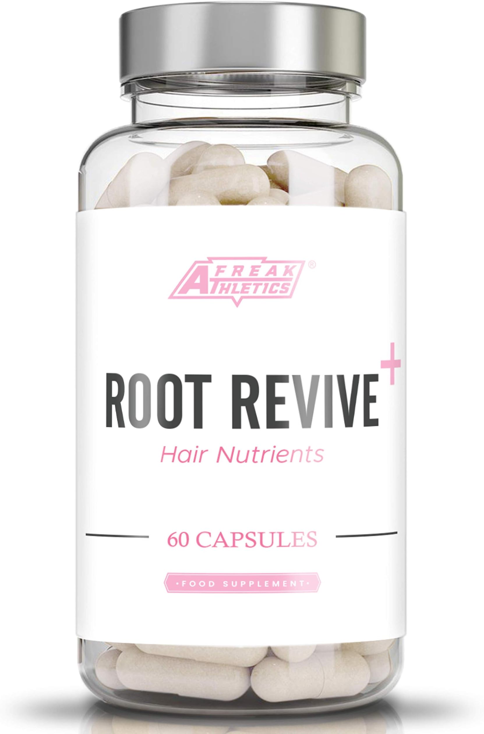 Root Revive+ Premium Hair Vitamins & Nutrients 60 Capsules - Hair Growth Vitamins Supplement with Collagen, Biotin & Vitamins UK Made