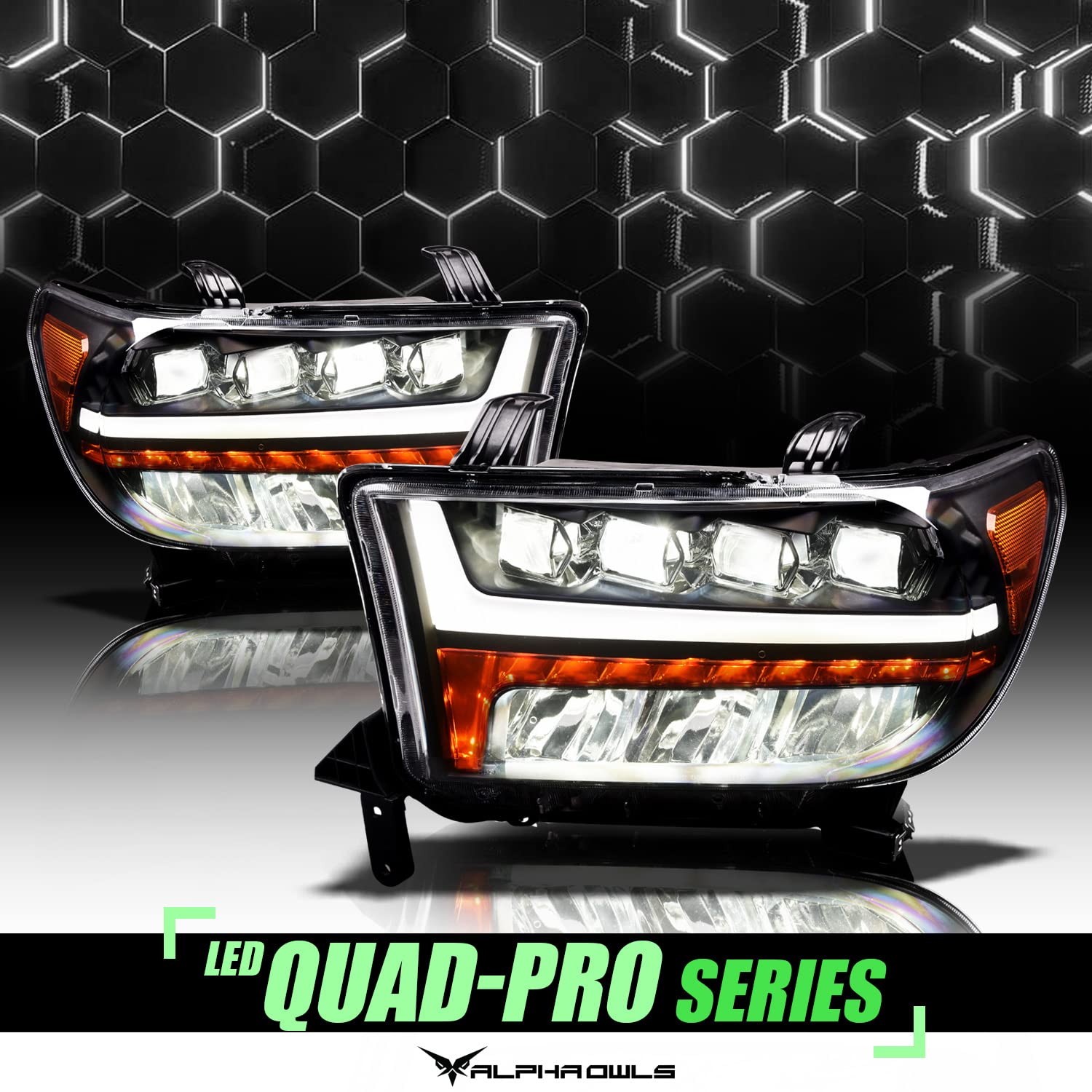 Amazon.com: Alpha Owls 7180116 Quad-Pro Series Full LED