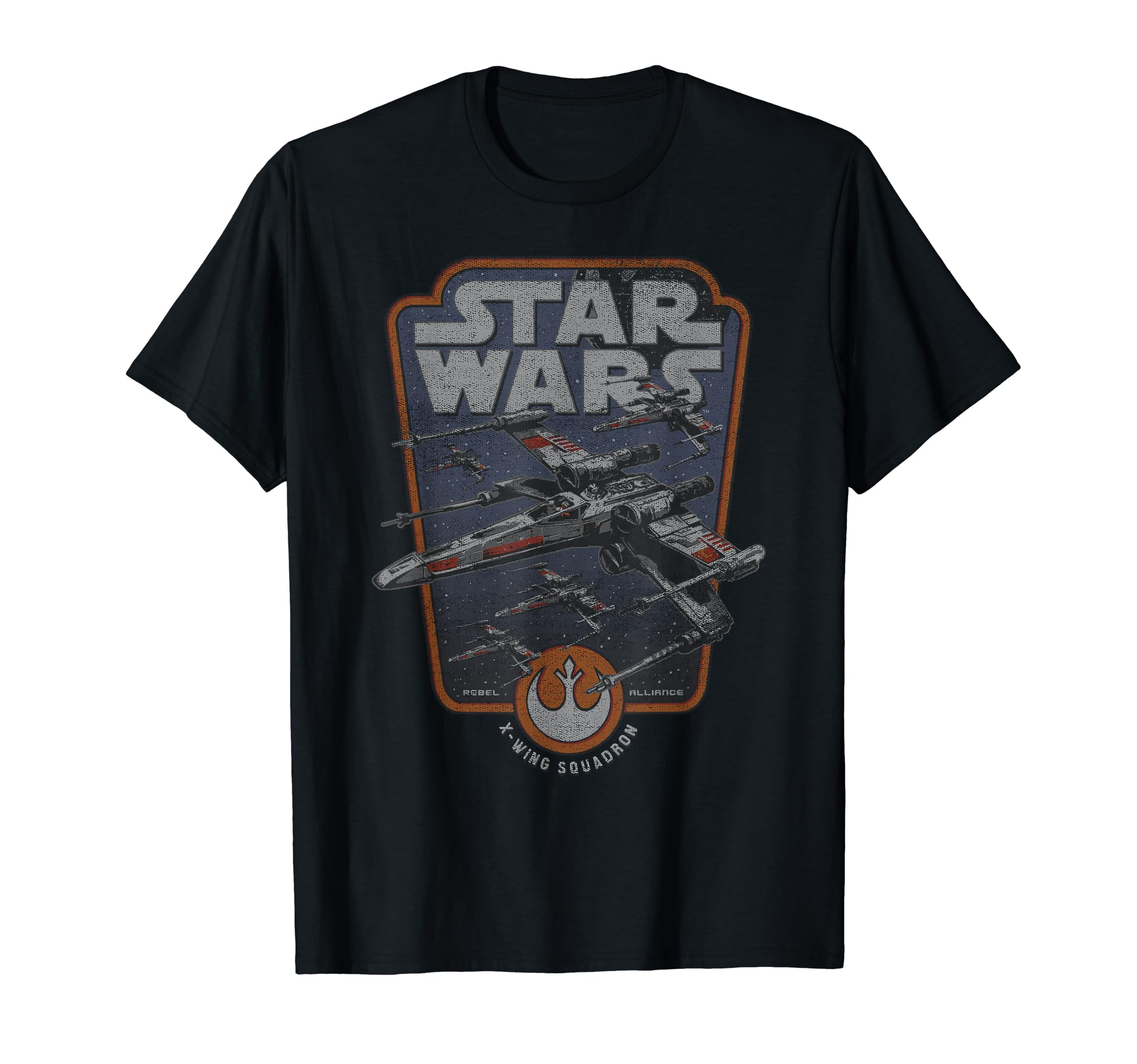 Star Wars X-Wing Red Squadron C1 T-Shirt, Black
