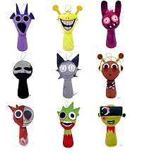 Sprunky Plush Toy Set - 20cm Sprunky Plush Wendah, Mister Fun, Computer Jebin, Simon & Other Popular Characters | Perfect for Horror Jams Game Fans | Ideal Birthday Gift or Room Decoration for Boys