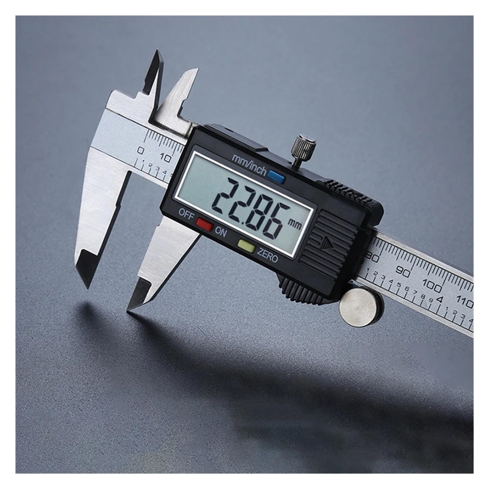 Suwmiarka cyfrowa Suwmiarka elektroniczna cyfrowa ze stali nierdzewnej 0-150 mm, mikrometr metalowy, narzędzie pomiarowe, suwmiarka cyfrowa Wysoka dokładność(0-300mm)