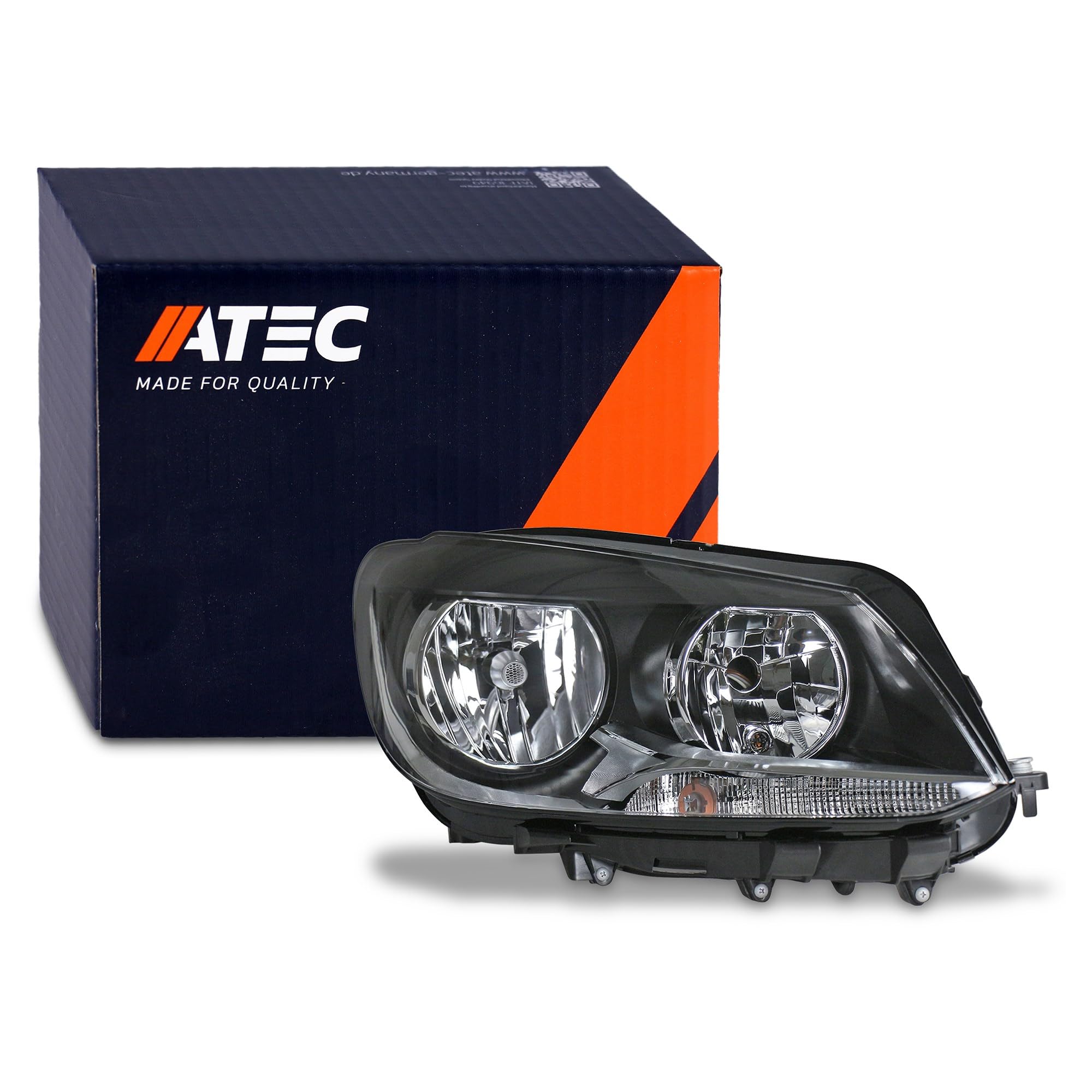 ATEC Germany 1x Faro delantero Faro principal derecho H7/H15 con servomotor