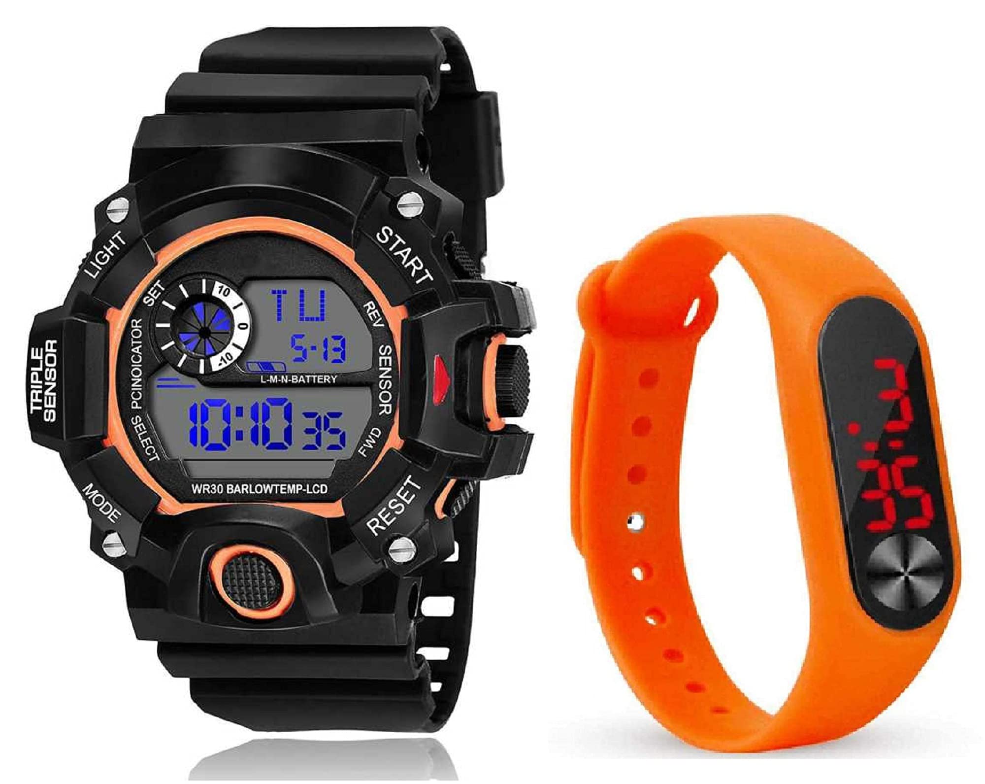 ZUPERIADigital Watch Combo for Kids,Boys and Men