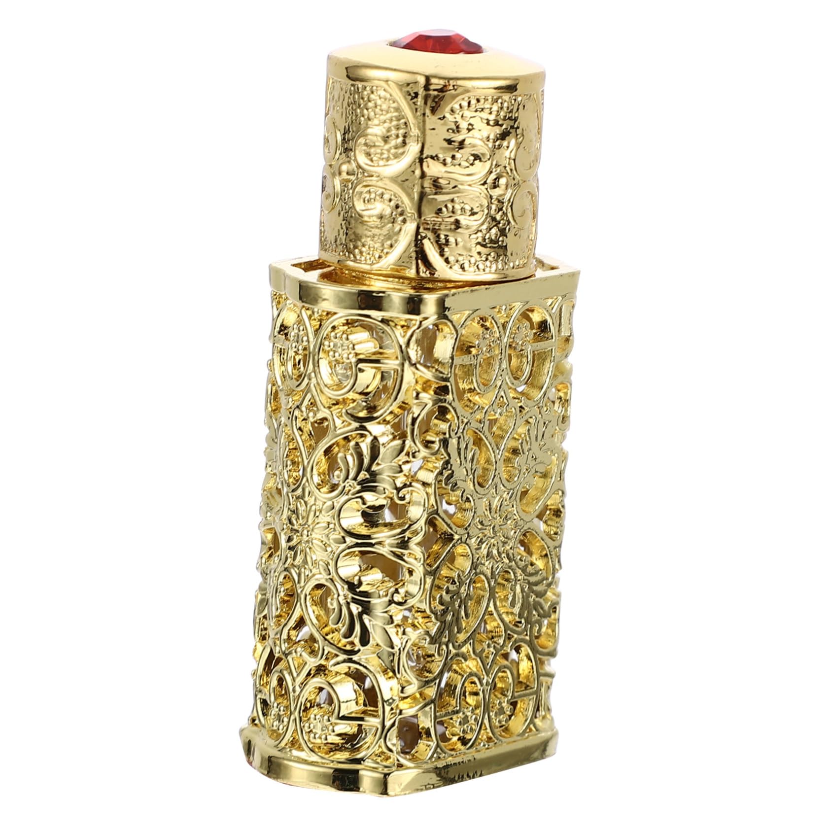 5 Piezas De Metal Botella De Aceite Esencial Oud Botella Spray Elegante Botella De Perfume Botellas De Perfume Vintage Recargable Botella De Perfume Líquido Botella De Niebla