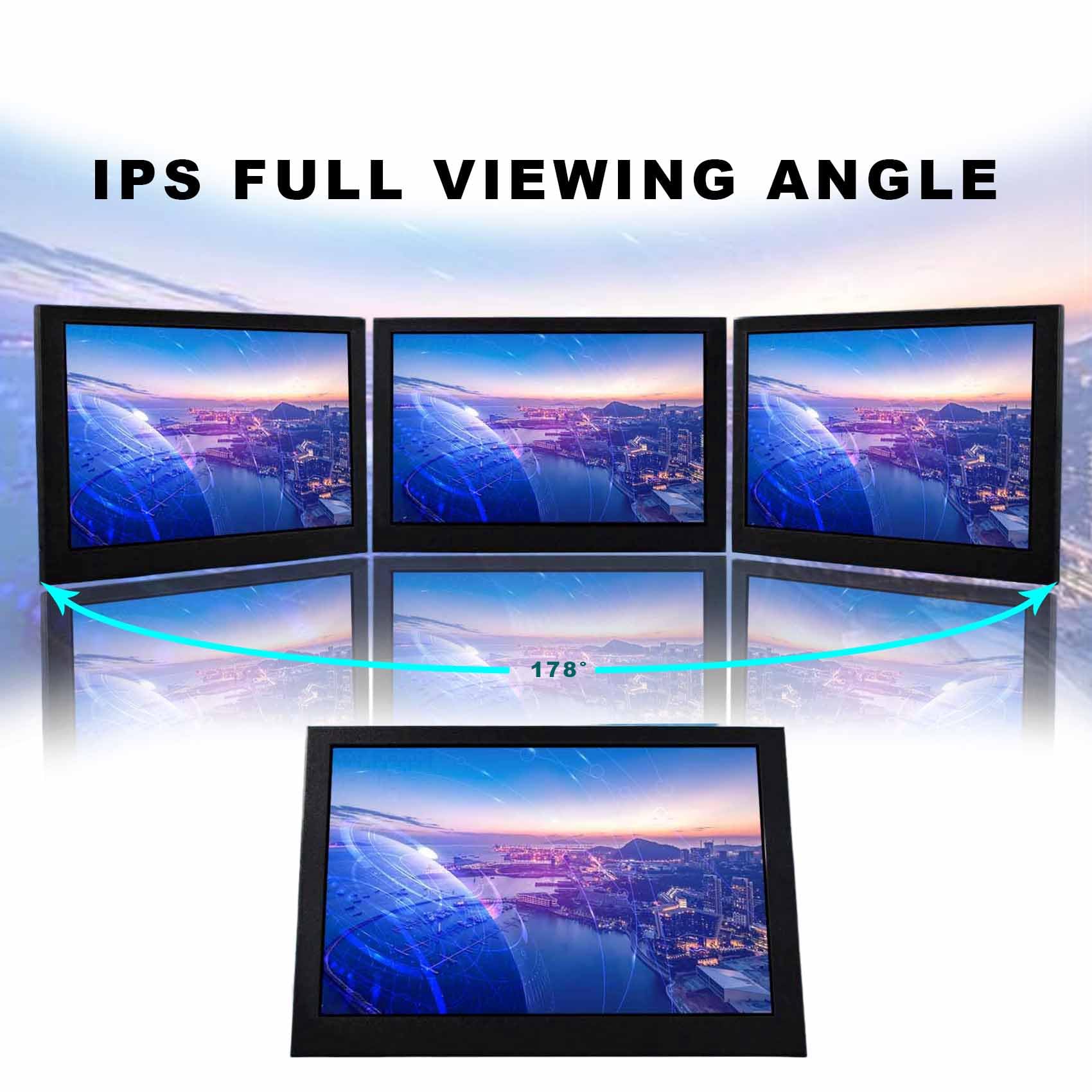 VSDISPLAY Monitor LCD industriale IPS da 11,6 pollici 1366x768 4:3 400 nits