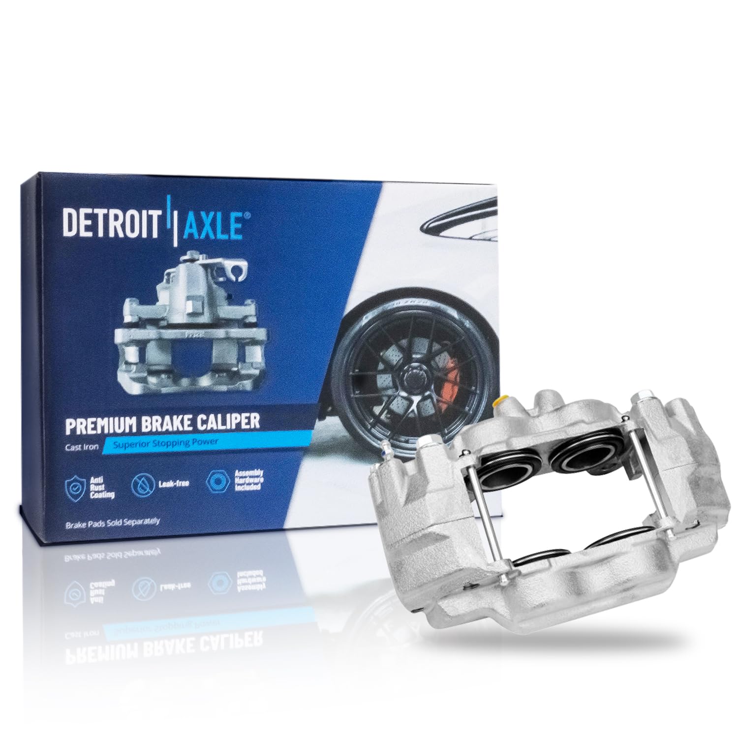 Detroit Axle - Front Right Brake Caliper for 2000-2006 Toyota Tundra