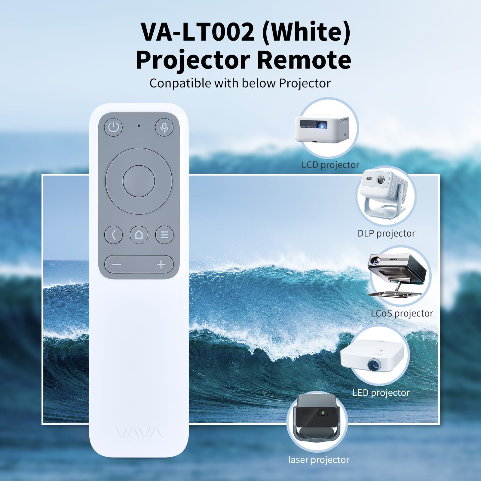Amazon | VA-LT002 交換用リモコン VAVA ウルトラショート UHD 4K 