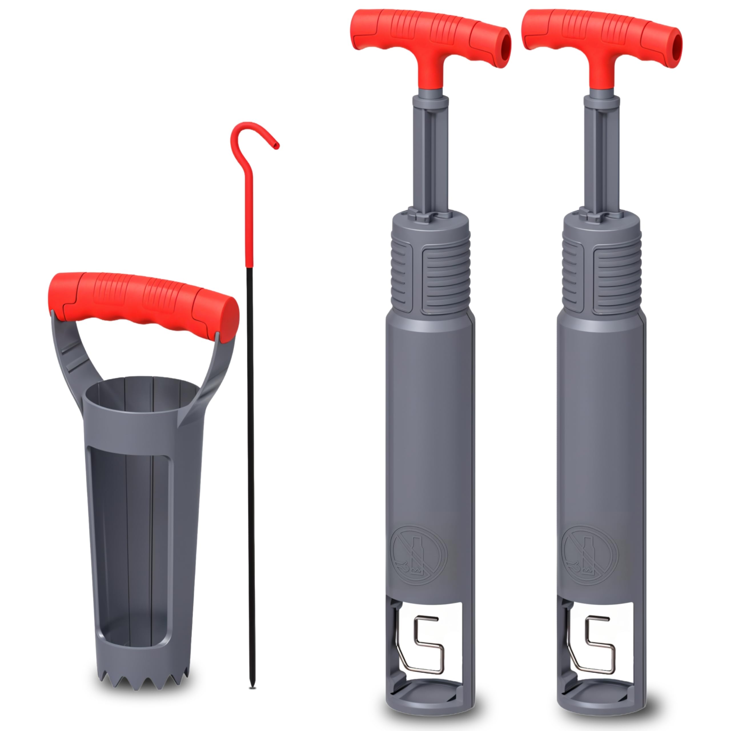 Trappola per arvicole V1, atossica e riutilizzabile, efficace trappola in plastica per arvicole, topi da cesoia in giardino, trappola per arvicole, trappola per mouse, Vole Trap (set completo