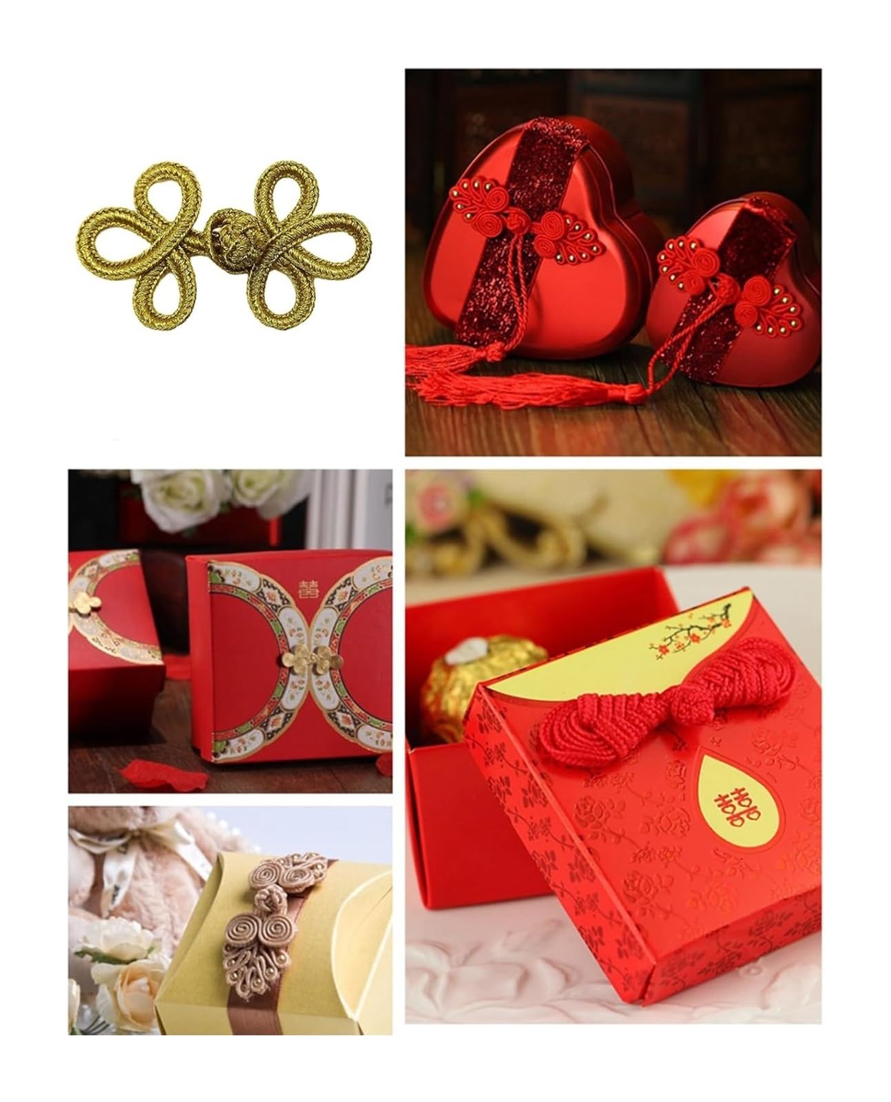 Guziki chińskich węzłów Guziki Cheongsam Chińskie węzły guziki do szycia ręcznego szydełkowe guziki zapięcia chińskie węzeł zapięcie guzik w stylu qipao jedwabna klamra ubrania garnitur dodatki krawie