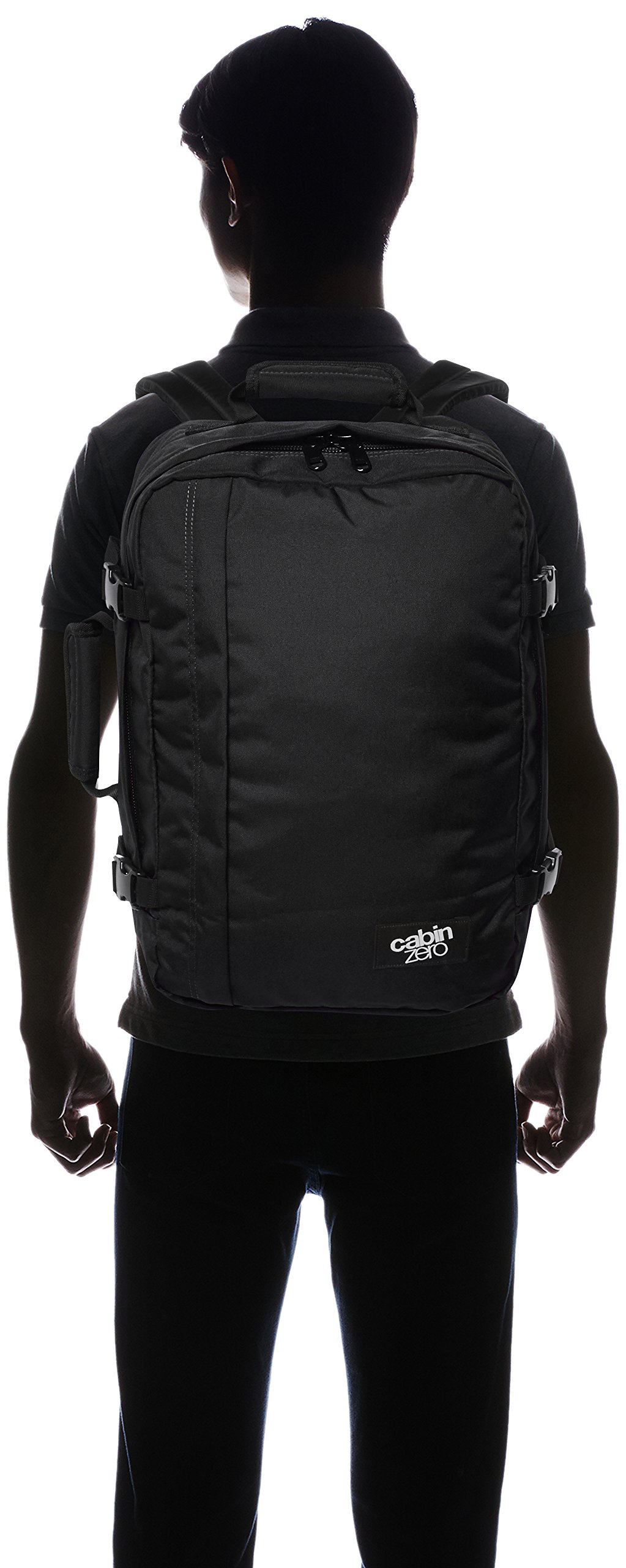 CABINZERO Classic Backpack 36L Zaino Unisex Adulto (confezione da 1), Nero, talla unica, Classico