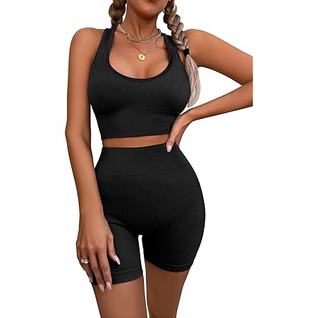 Women's Seamless Workout Sets for Summer