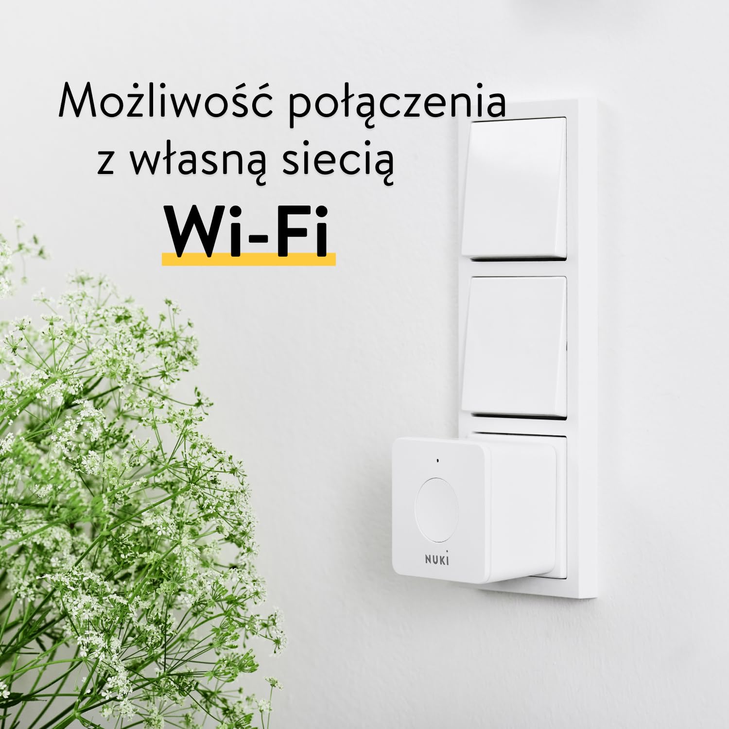 NUKI Bridge mostek komunikacyjny zamka Wi-Fi aplikacja asystent głosowy